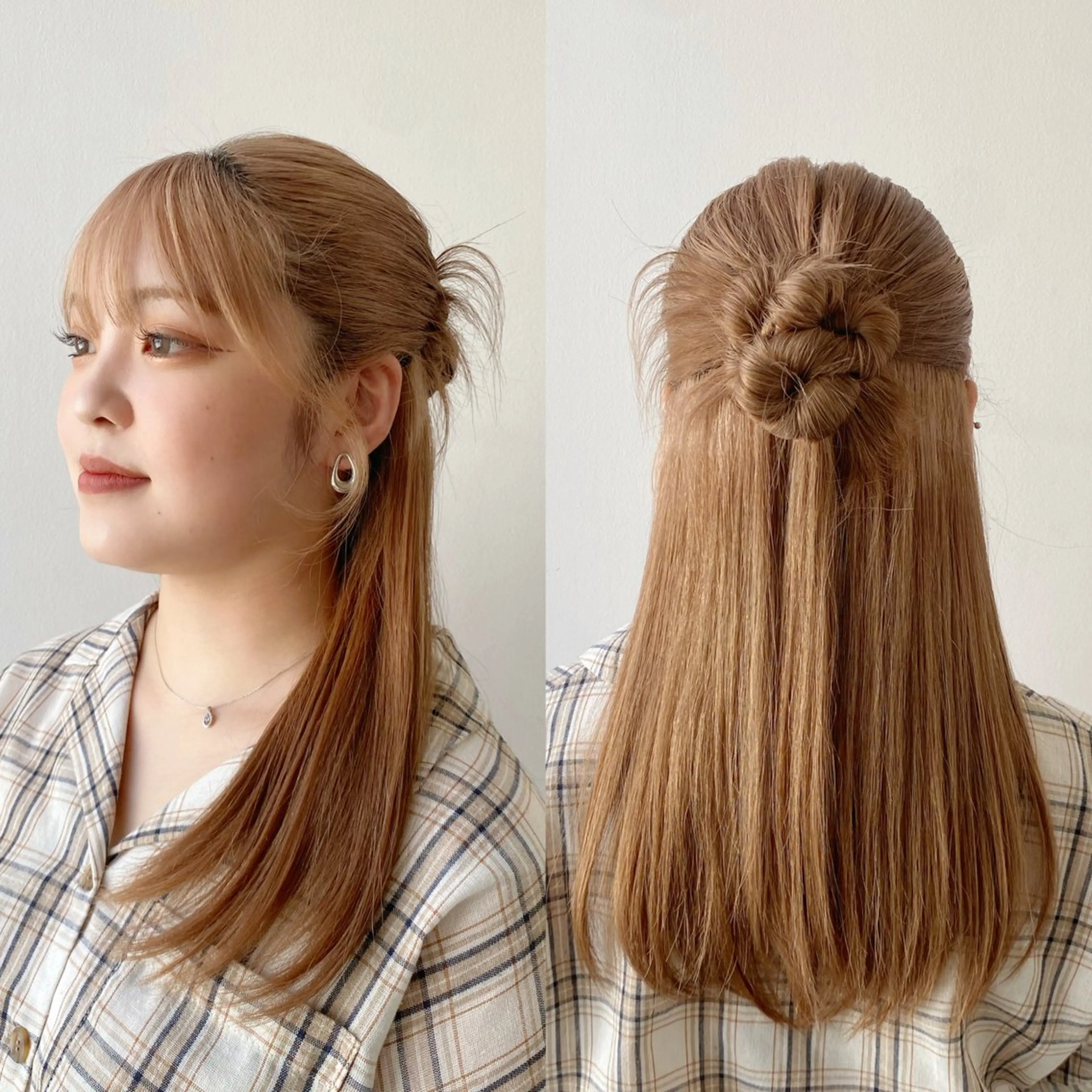 ミディアム ヘアアレンジ 髙木美緒🌿 レイヤー/アレンジのヘアスタイル