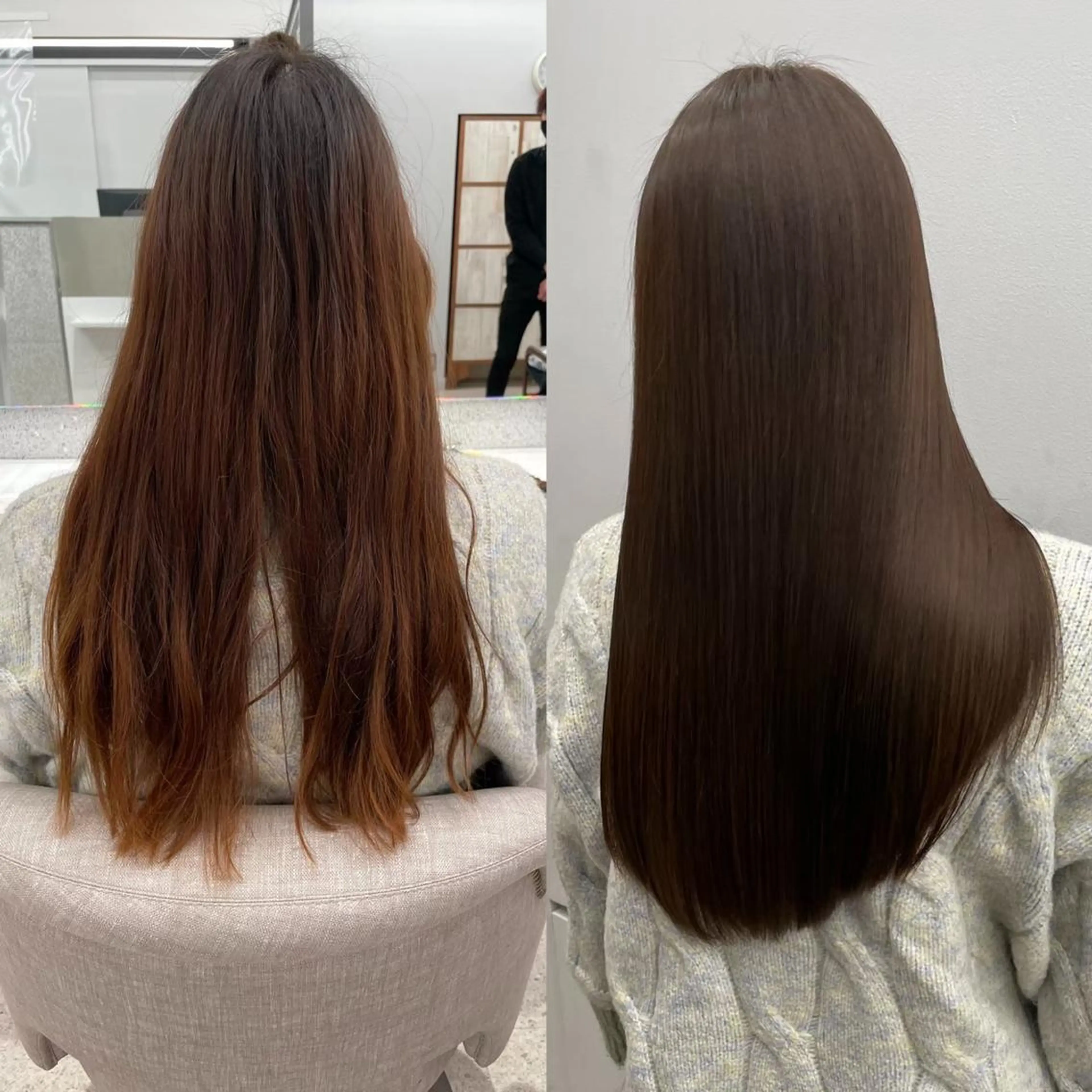 ロング 韓国風🤍 イワサキ　リコ🍒のヘアスタイル
