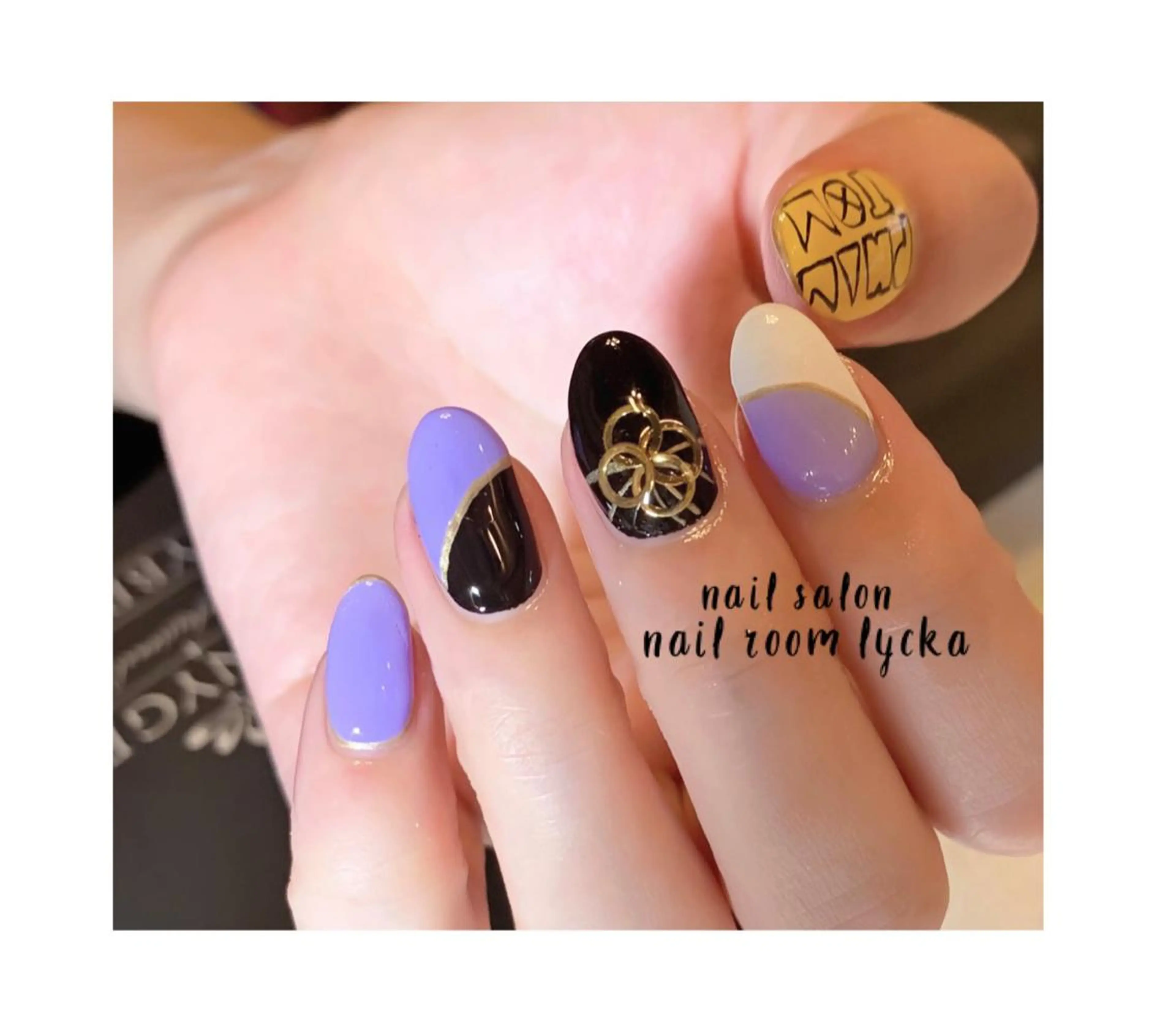 ネイル ﾈｲﾙﾙｰﾑﾘｯｶ 𝐦𝐚𝐲𝐮のネイルデザイン