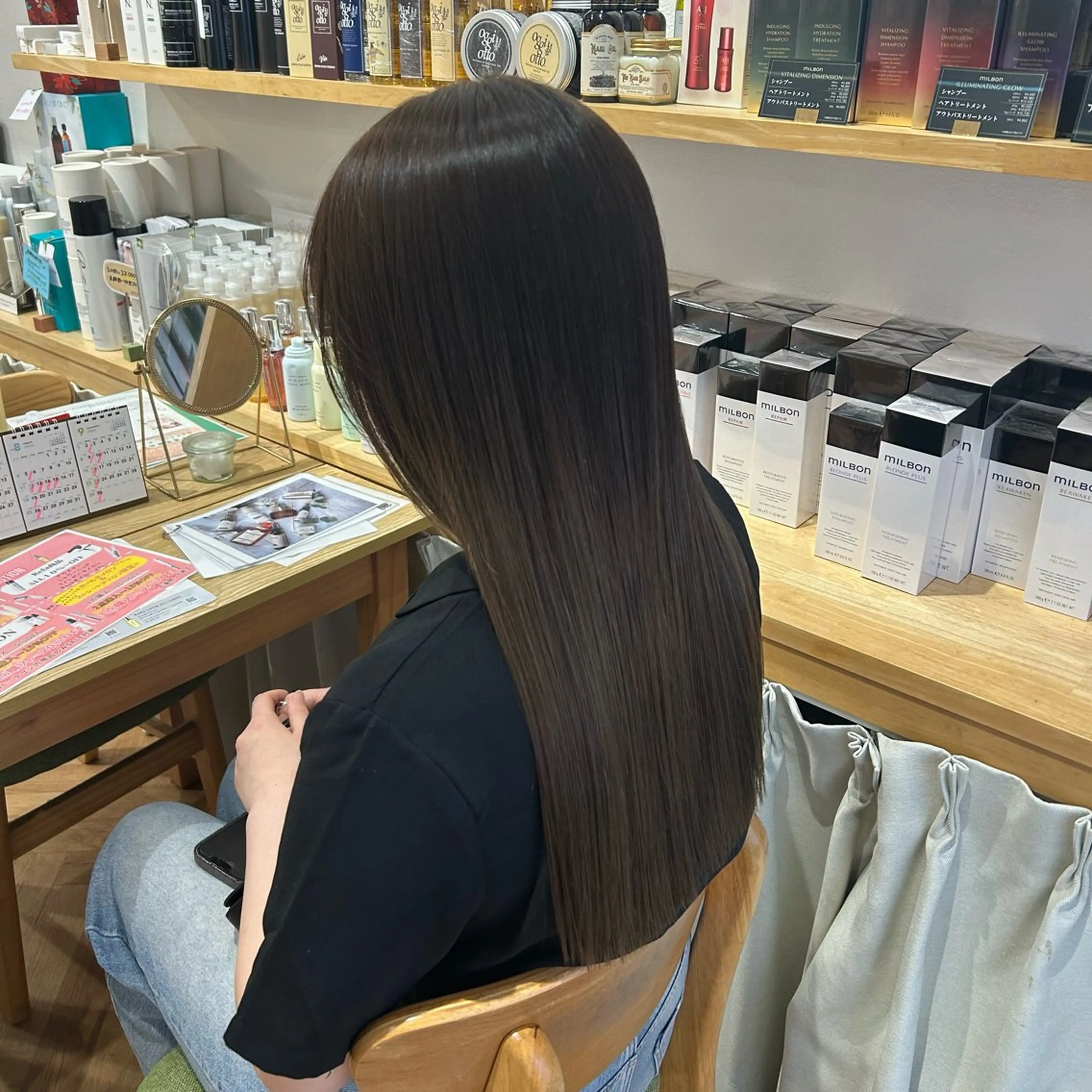 ロング ヘアカラー merc.🌿 友藤鮎那のヘアスタイル