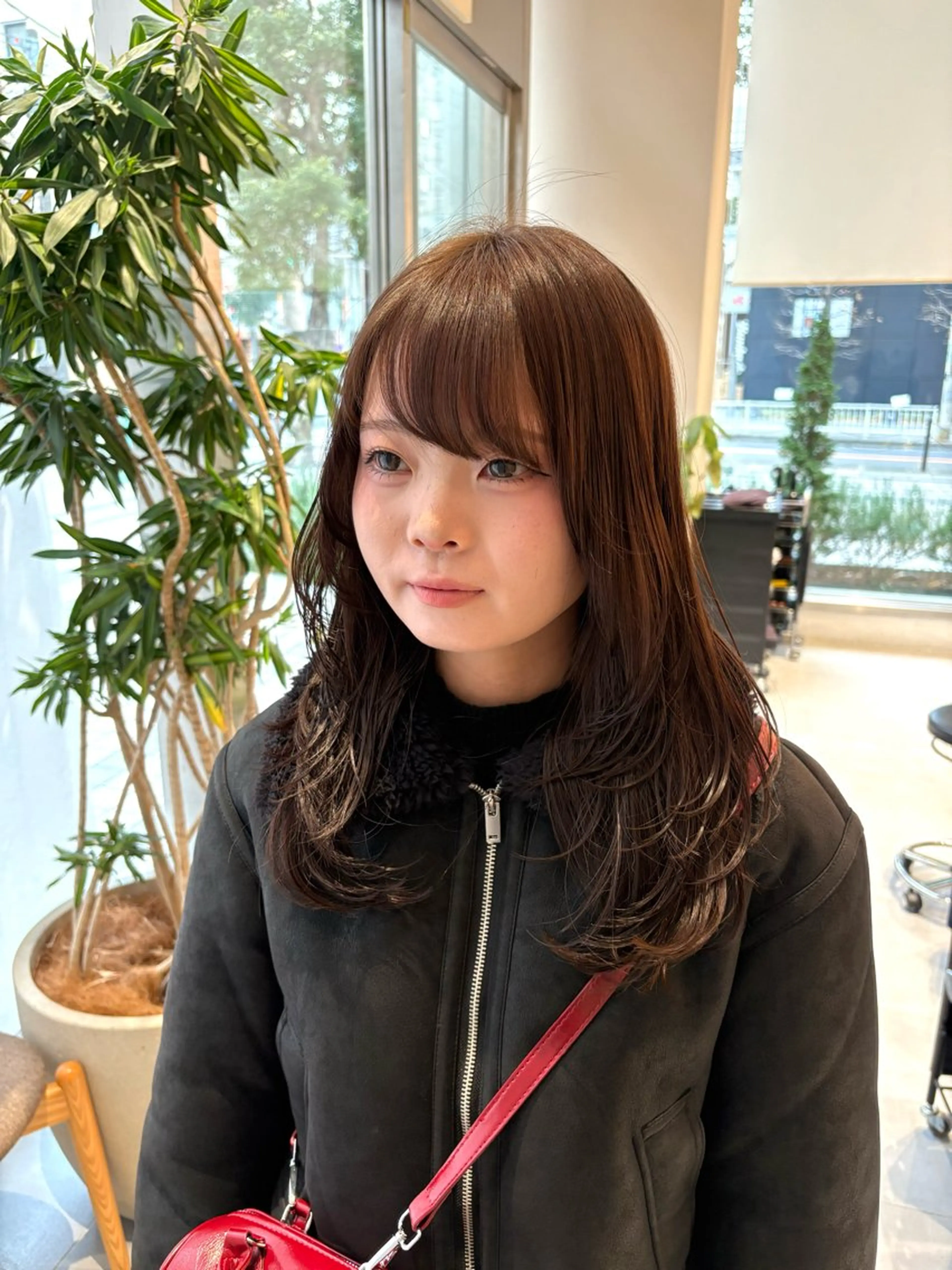 ロング レイヤーカット カット トリートメント ヘッドスパ ヘアセット 垢抜け/レイヤー /艶カラー🪼風香のヘアスタイル