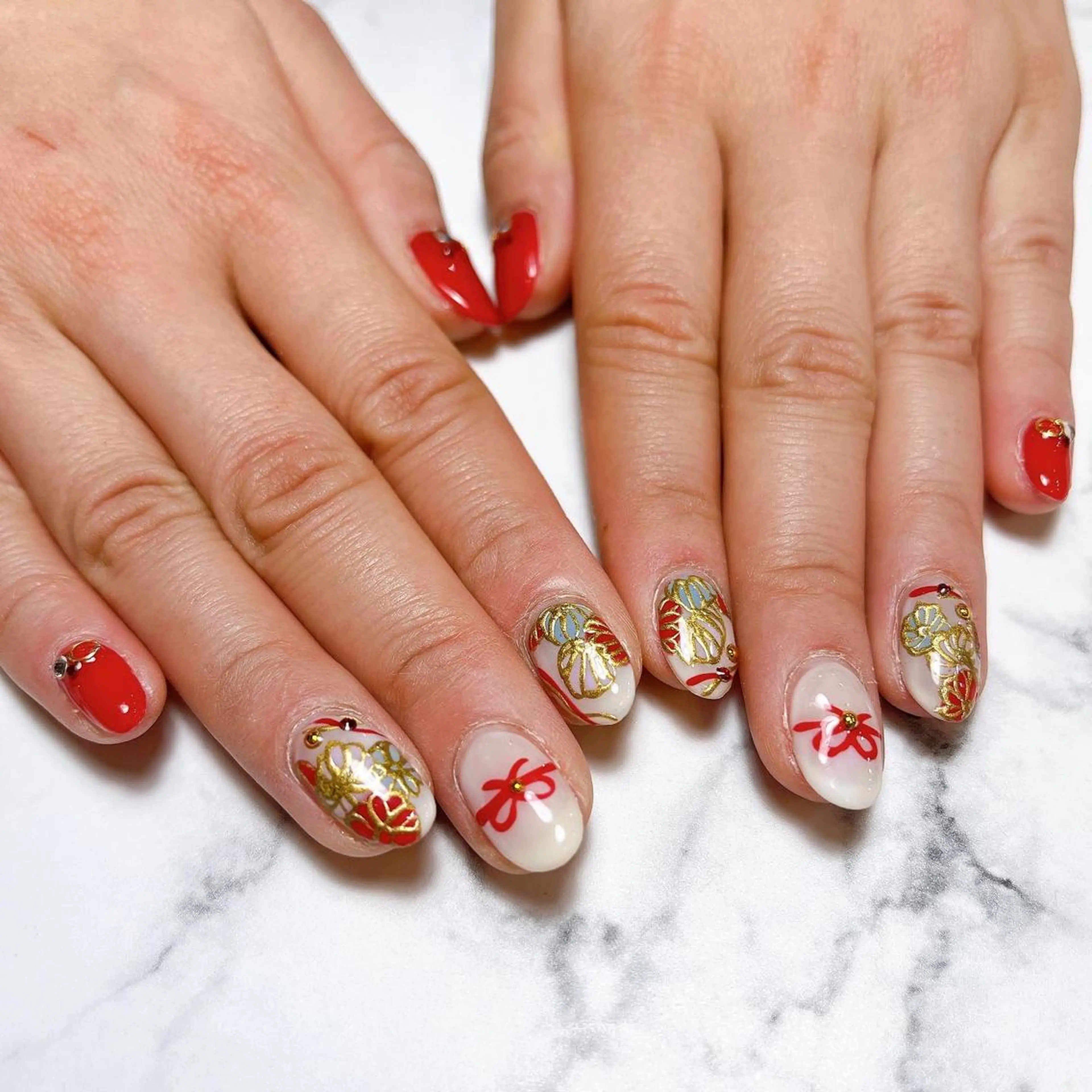 ネイル 持ち込み Qun nailのネイルデザイン