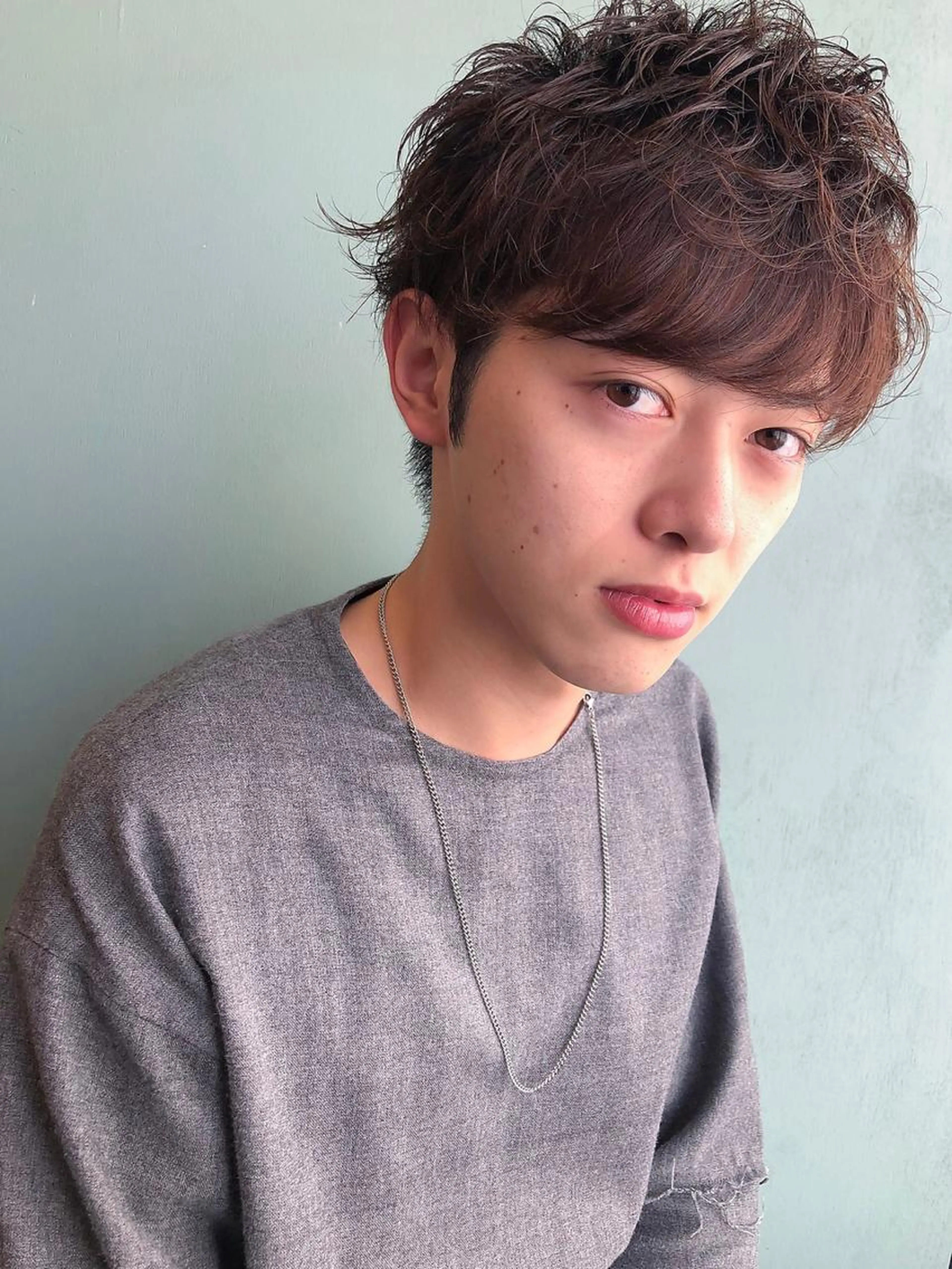 ☀️カット➕パーマ➕頭皮ケアクレンジング付き☀️¥5000の写真