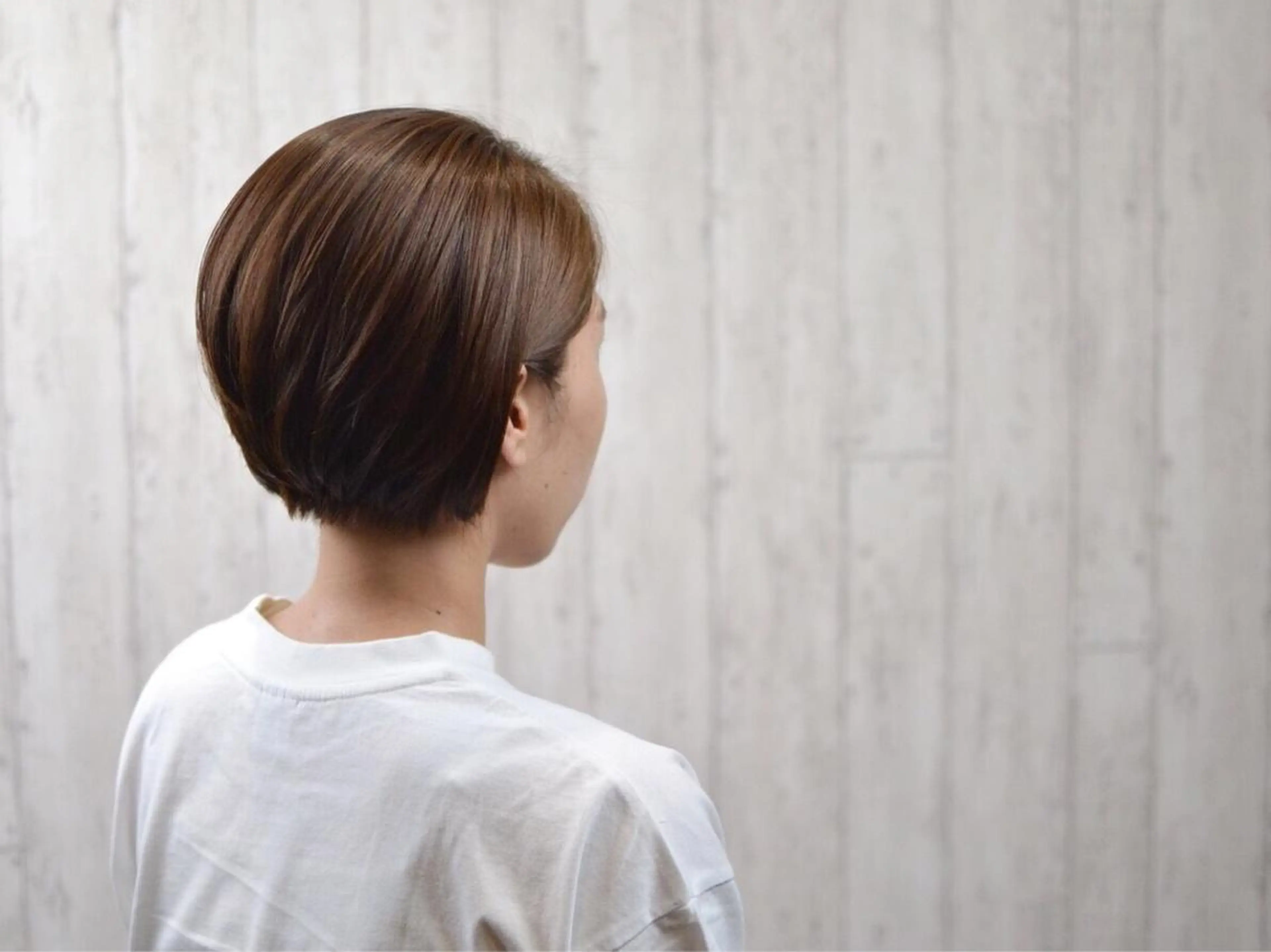 ショート カラー ヘアカラー トリートメント カット／メンズカット 藤田麻衣のヘアスタイル