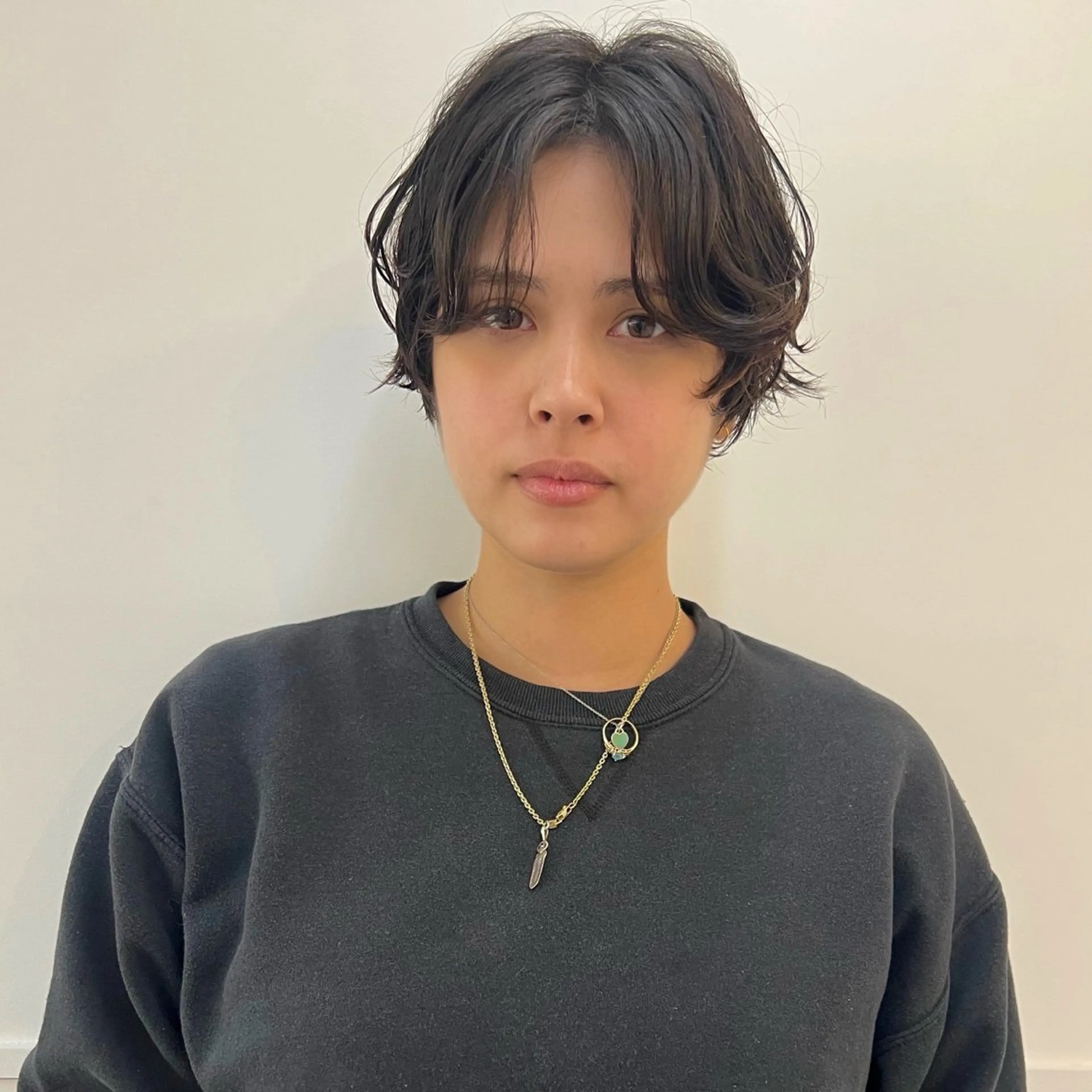 ショート パーマ カット パーマ トリートメント era shioriのヘアスタイル