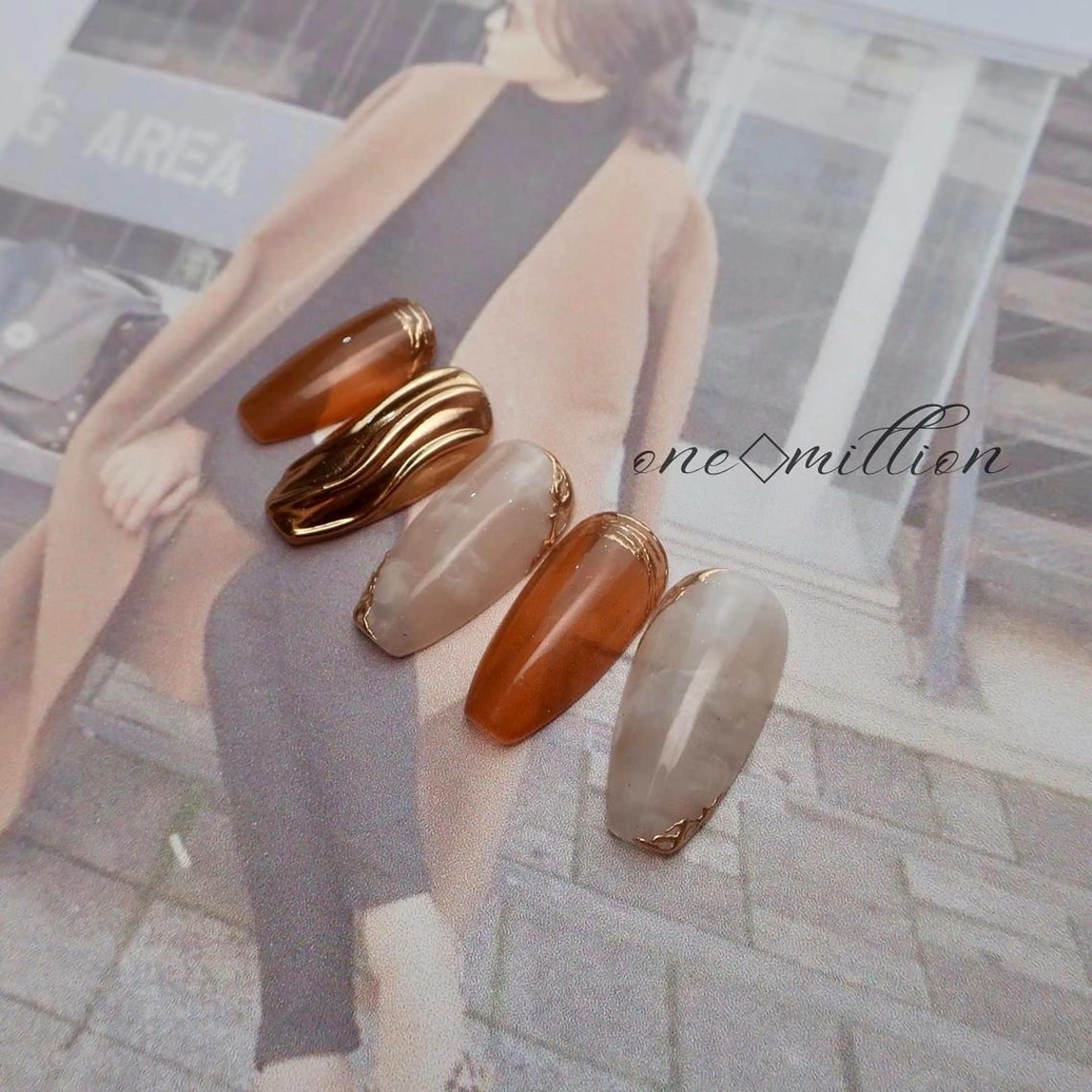 ネイル nail salon ワンミリオンのネイルデザイン