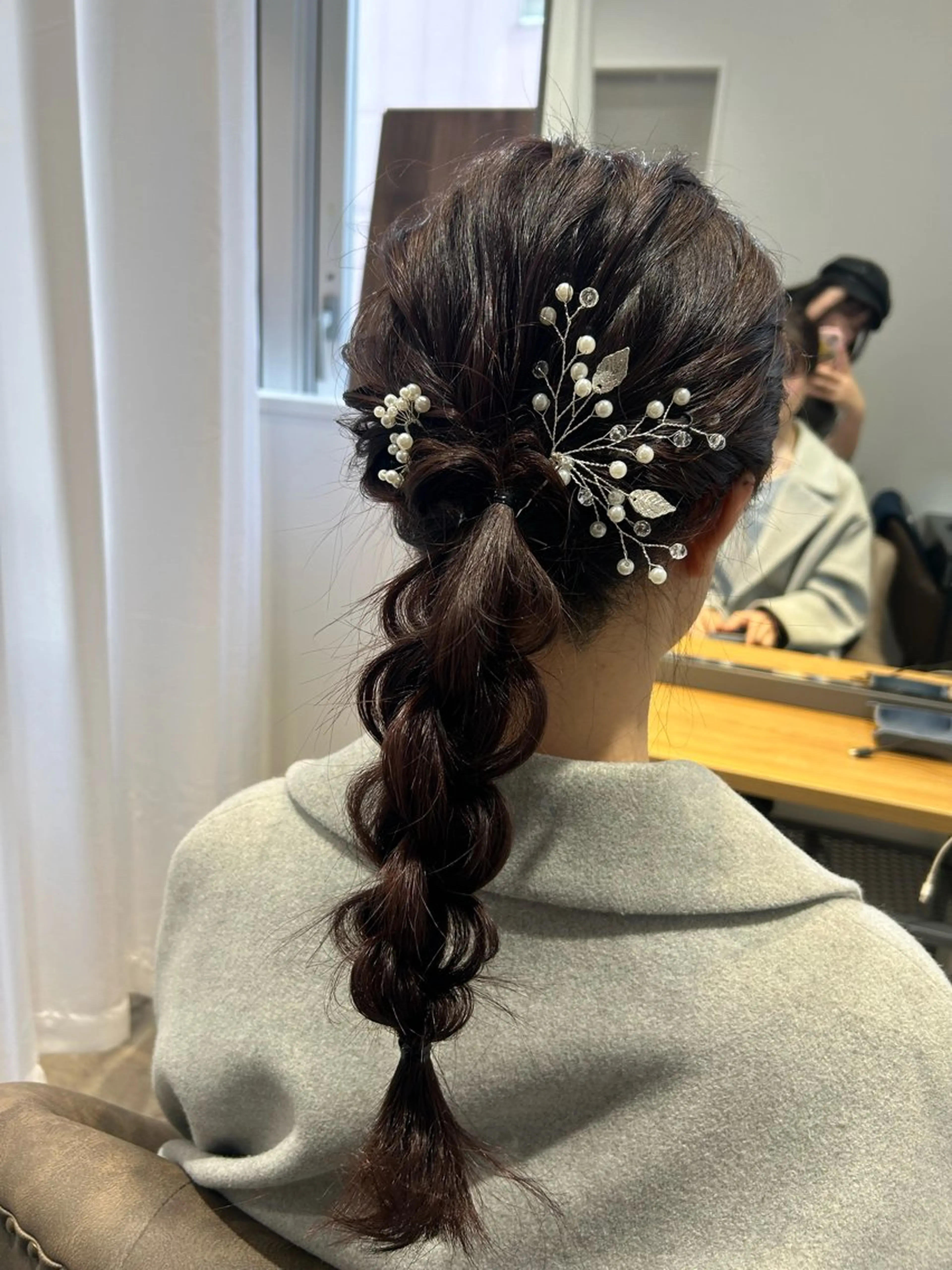 ミディアム 若井 春実のヘアスタイル