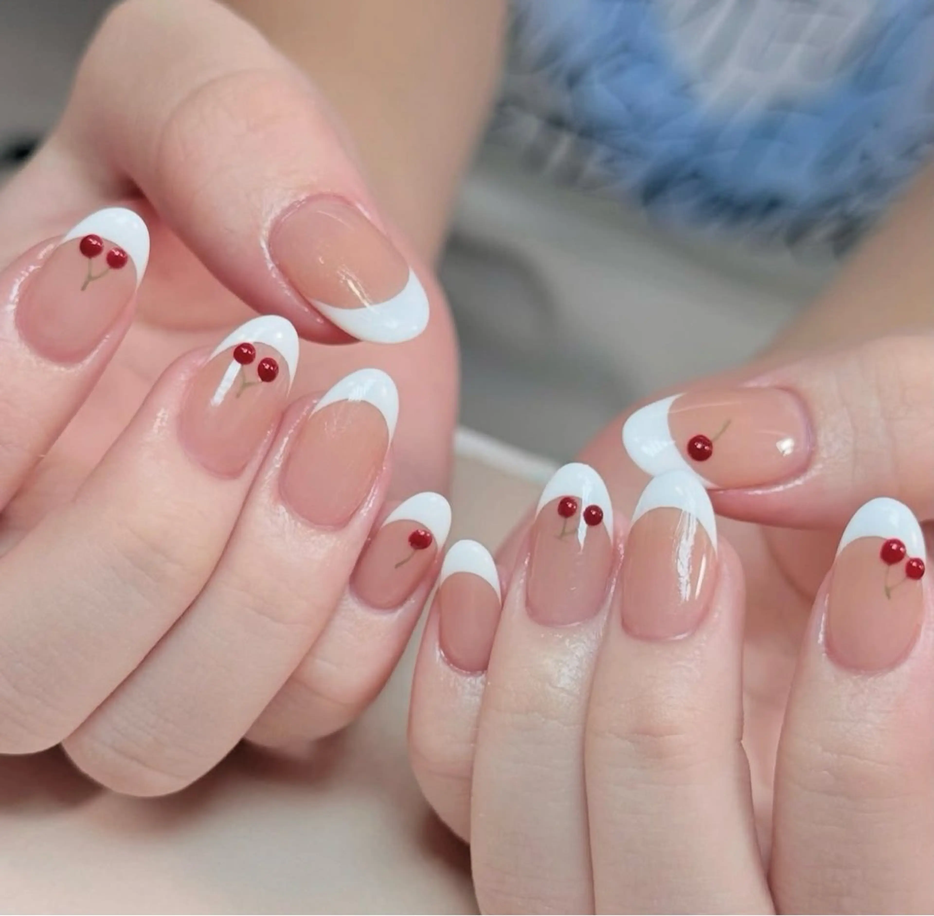 ネイル 韓国ネイル 持ち込み ニュアンスネイル ネイルチップ ハンドネイル TABI ANA.CHUOのネイルデザイン