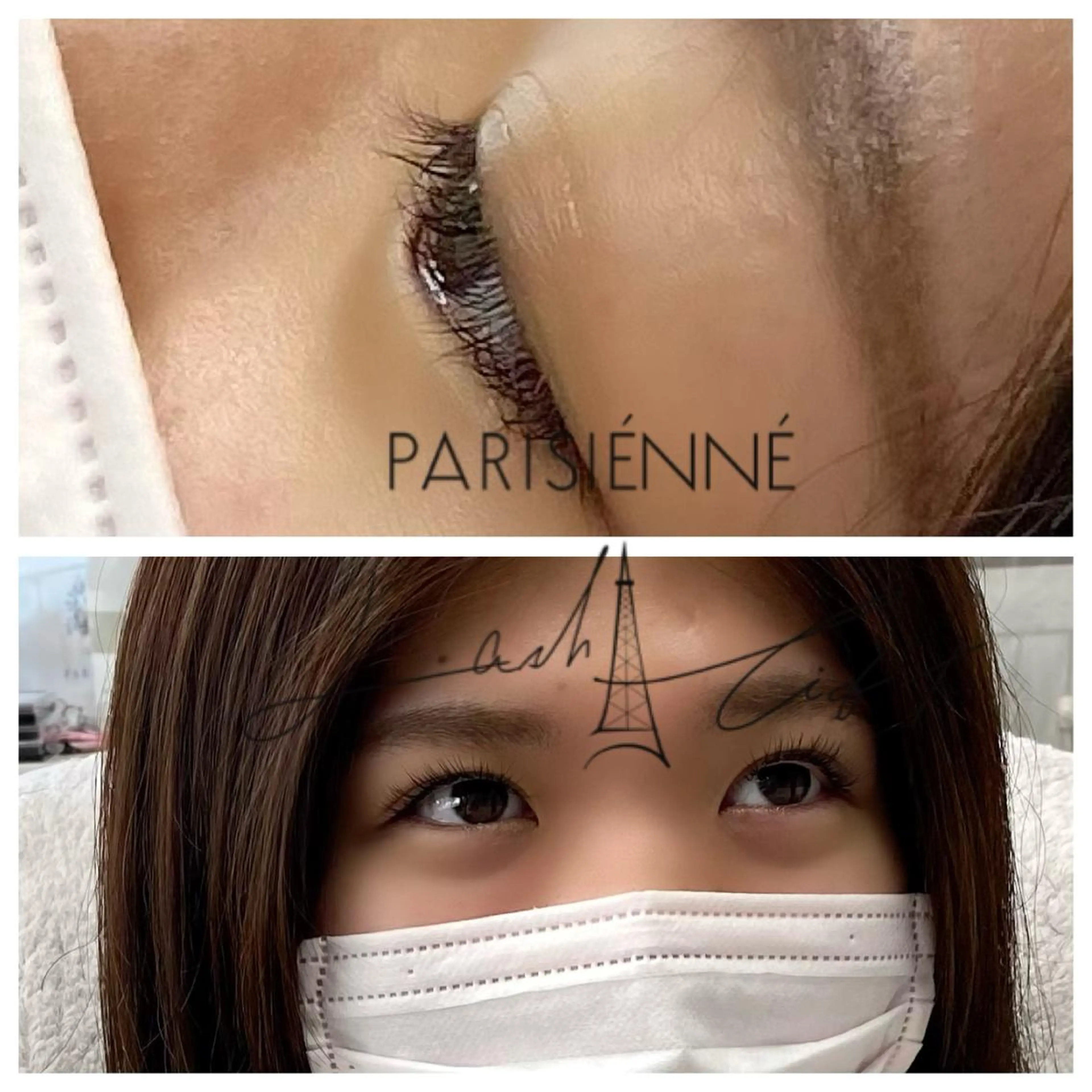 マツエク・マツパ キュート フラットラッシュ Jカール パリジェンヌラッシュリフト ma-pa所属・ma-pa eye＆hairのマツエク・マツパデザイン