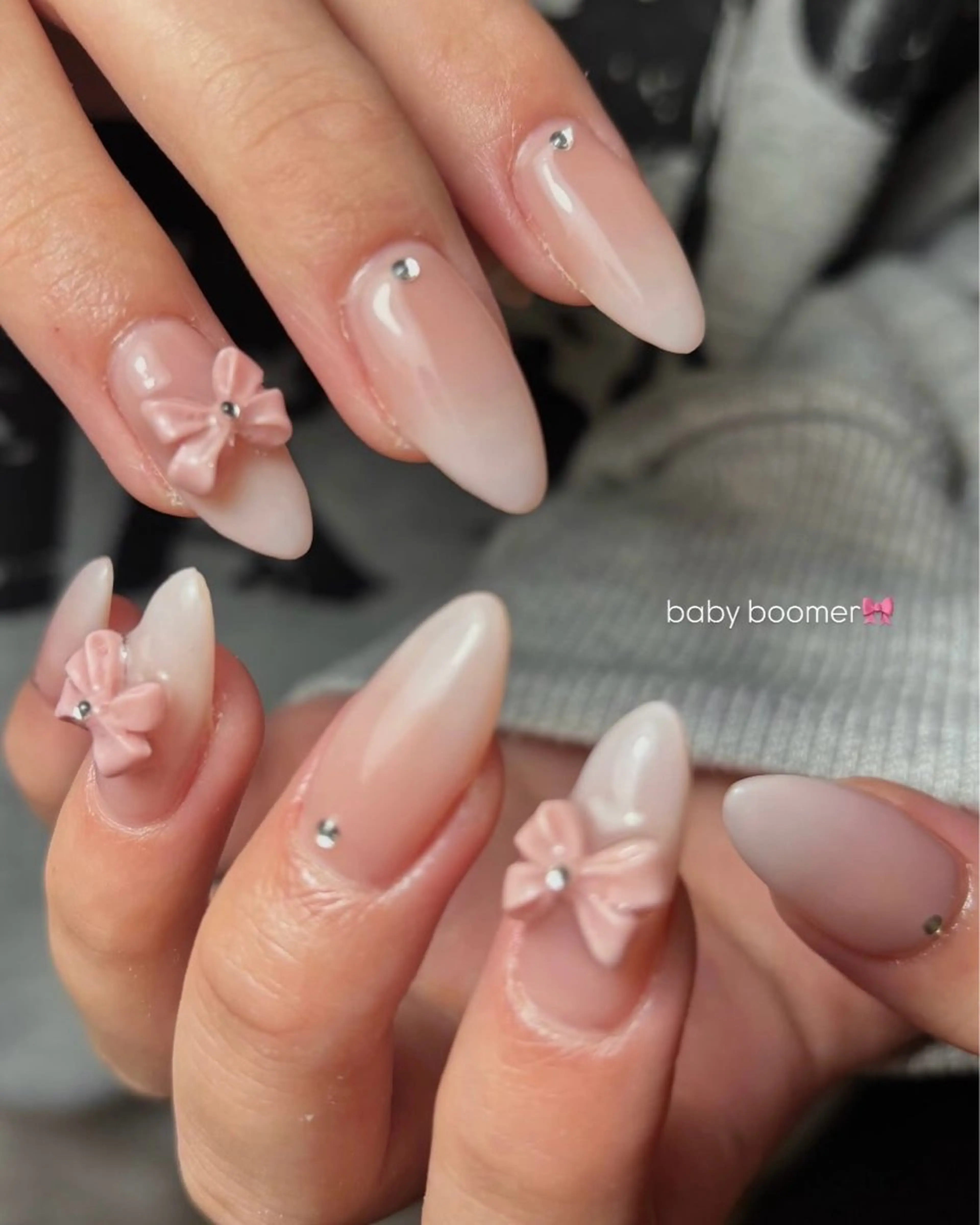 ネイル ストーンネイル ハンドネイル Ballie/ Mizukiのネイルデザイン