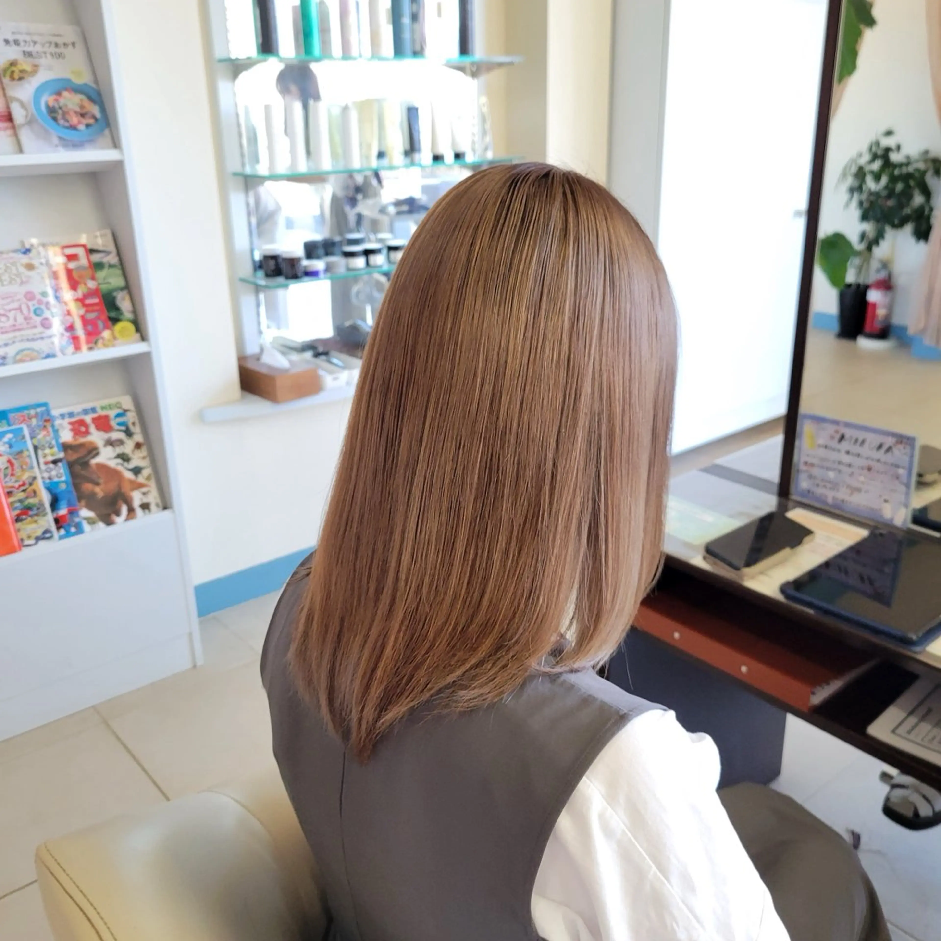 ミディアム ヘアカラー 髪質改善/店長/ 稲葉史泰のヘアスタイル