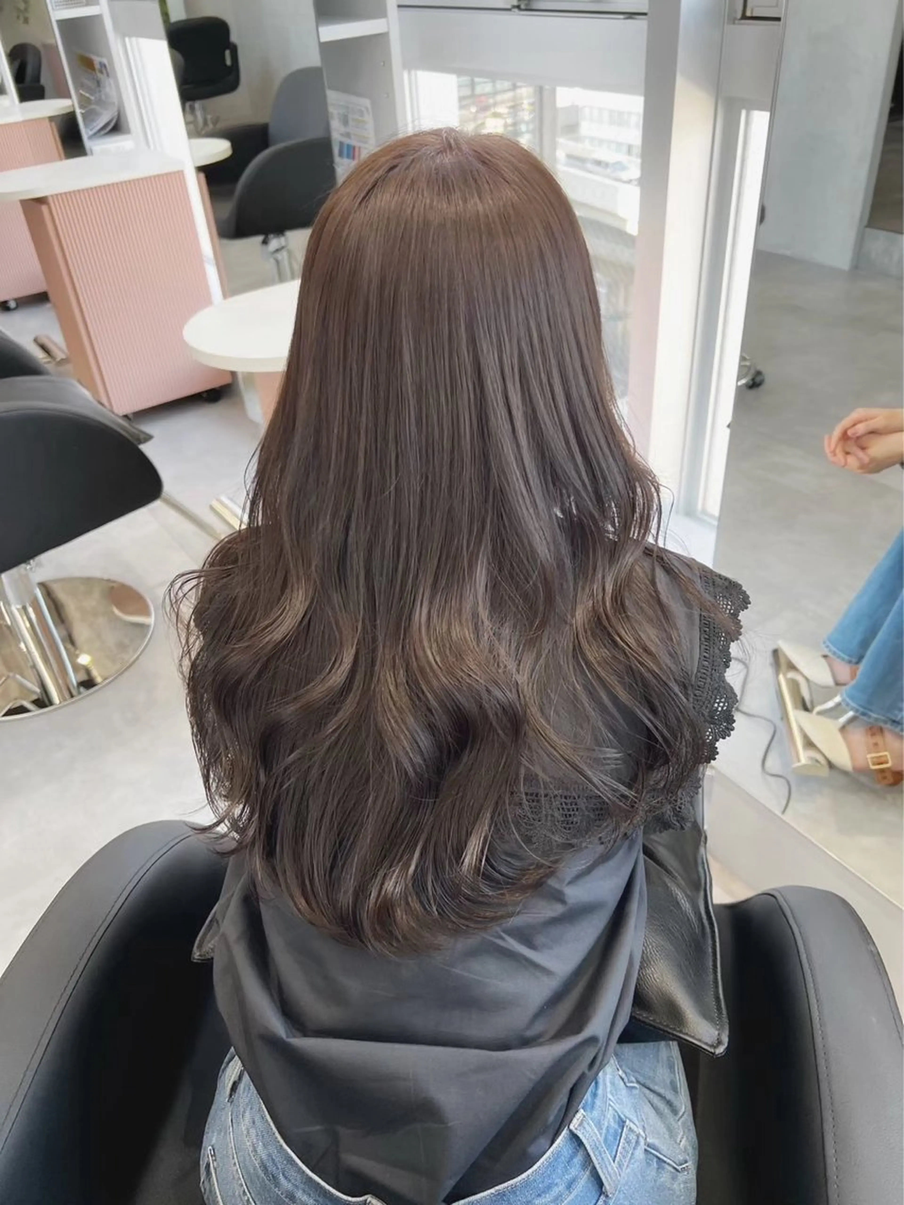 ロング カットモデル募集 島崎　凌のヘアスタイル