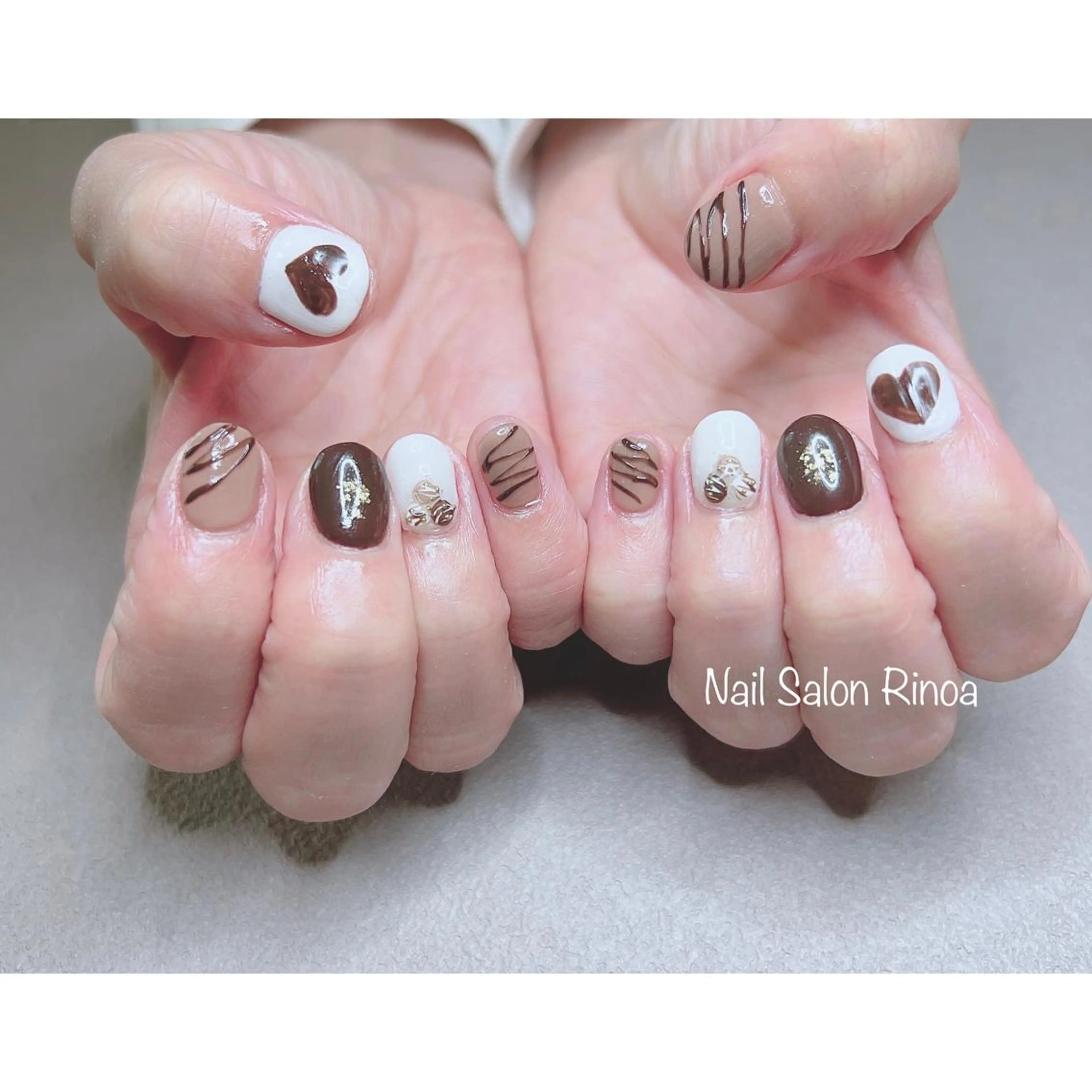 ネイル ハンドネイル フットネイル Nail Salon Rinoaのネイルデザイン