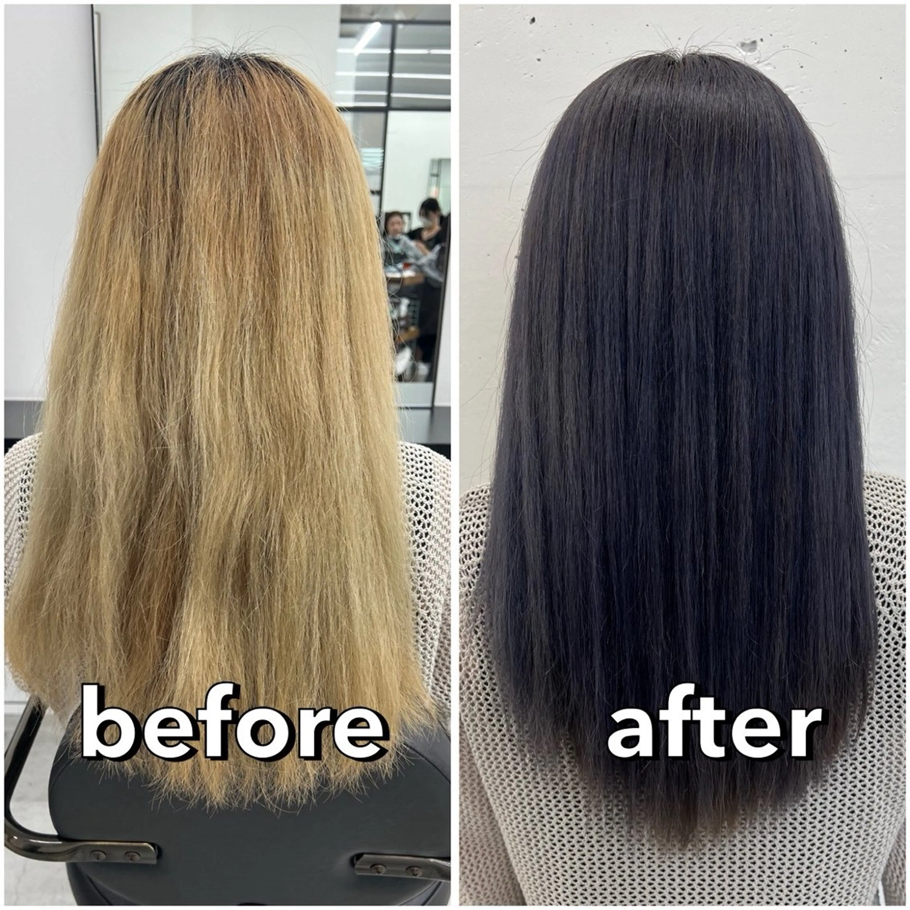 セミロング カラー ベージュカラー ブリーチ 透明感カラー ラベンダーカラー ラベンダーベージュ ヘアカラー 🌷︎あすか🌷 JILLSTUDIOのヘアスタイル