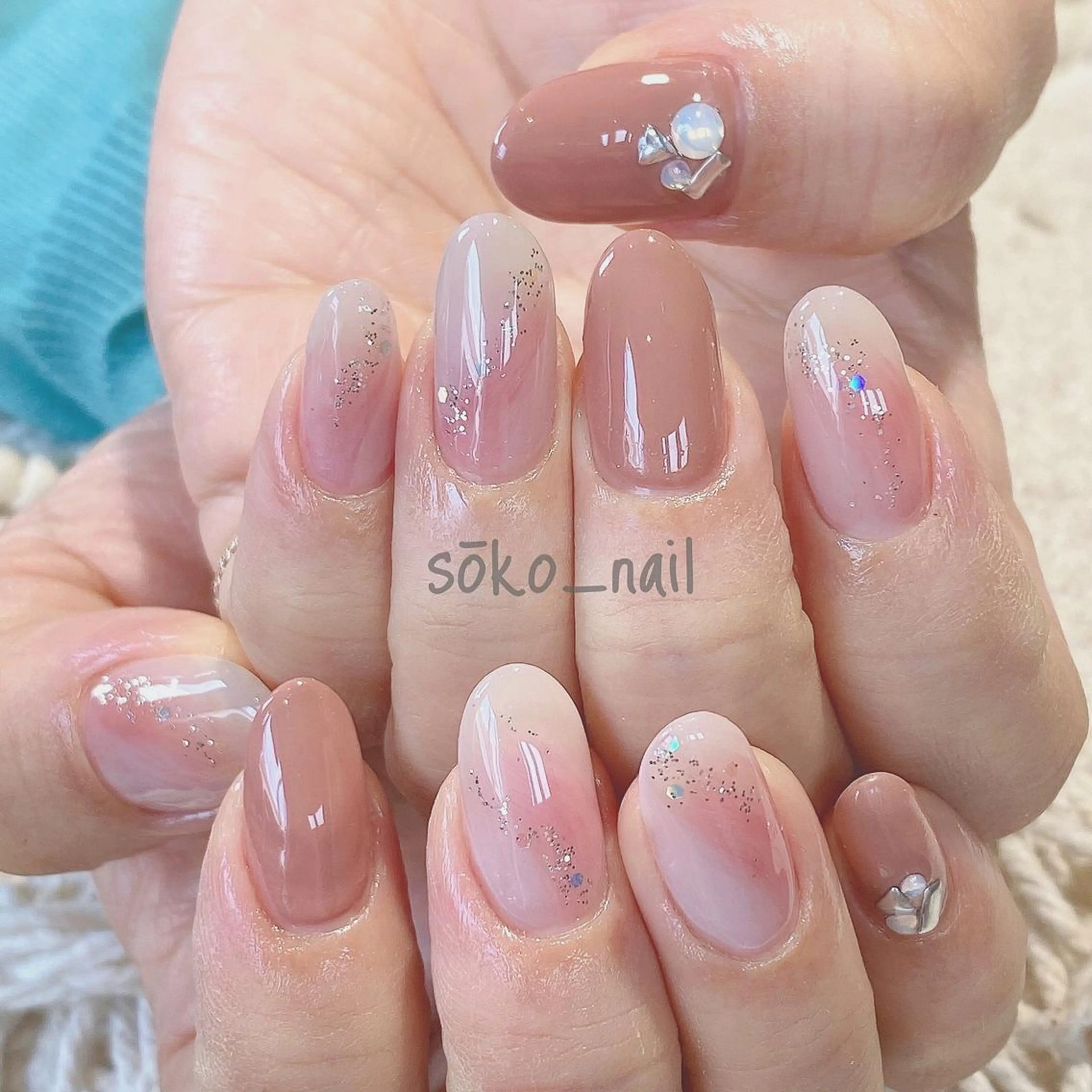 ネイル ハンドネイル megu  / sōko nailのネイルデザイン
