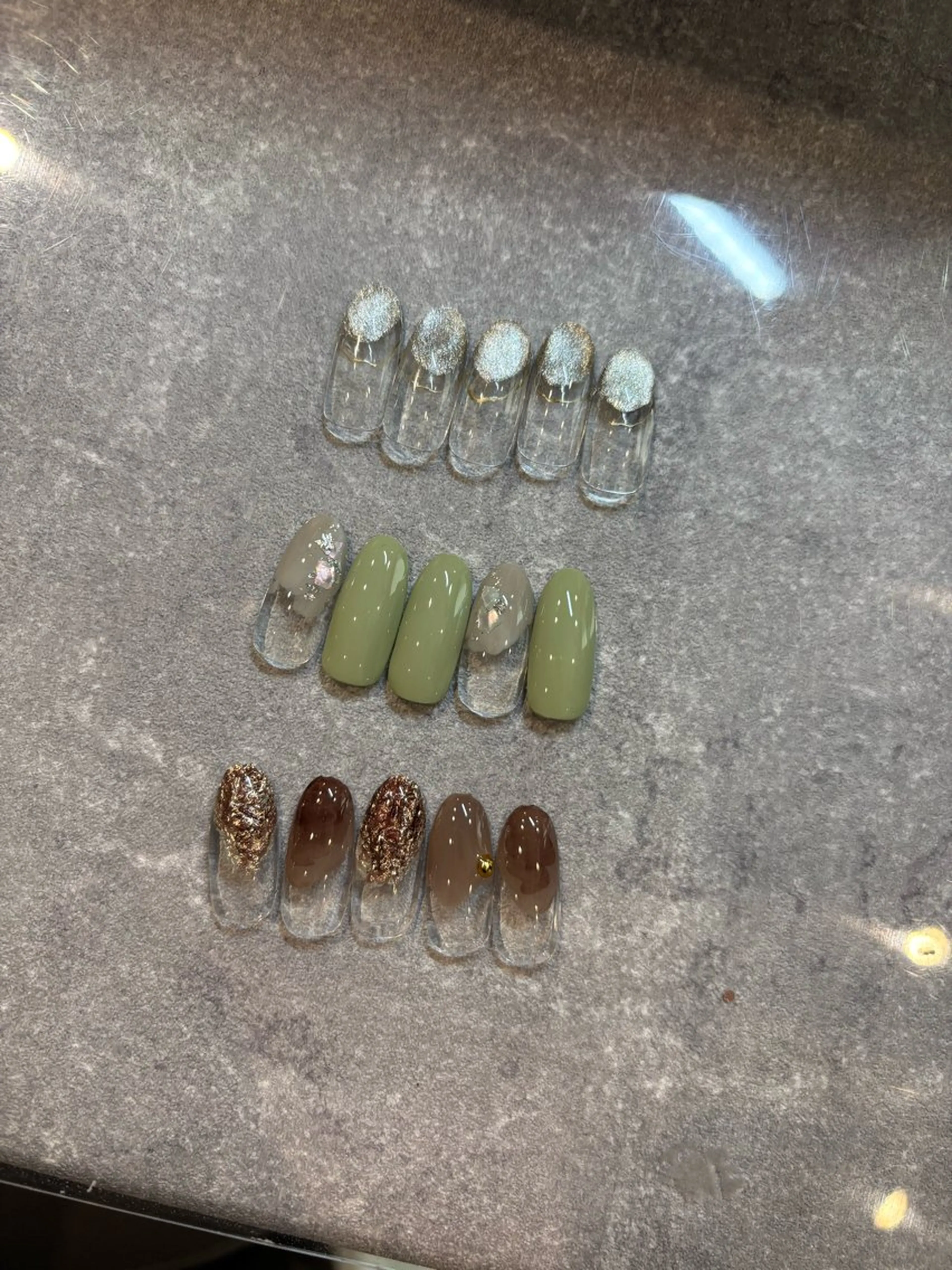 ネイル ニュアンスネイル H. Miyuのネイルデザイン