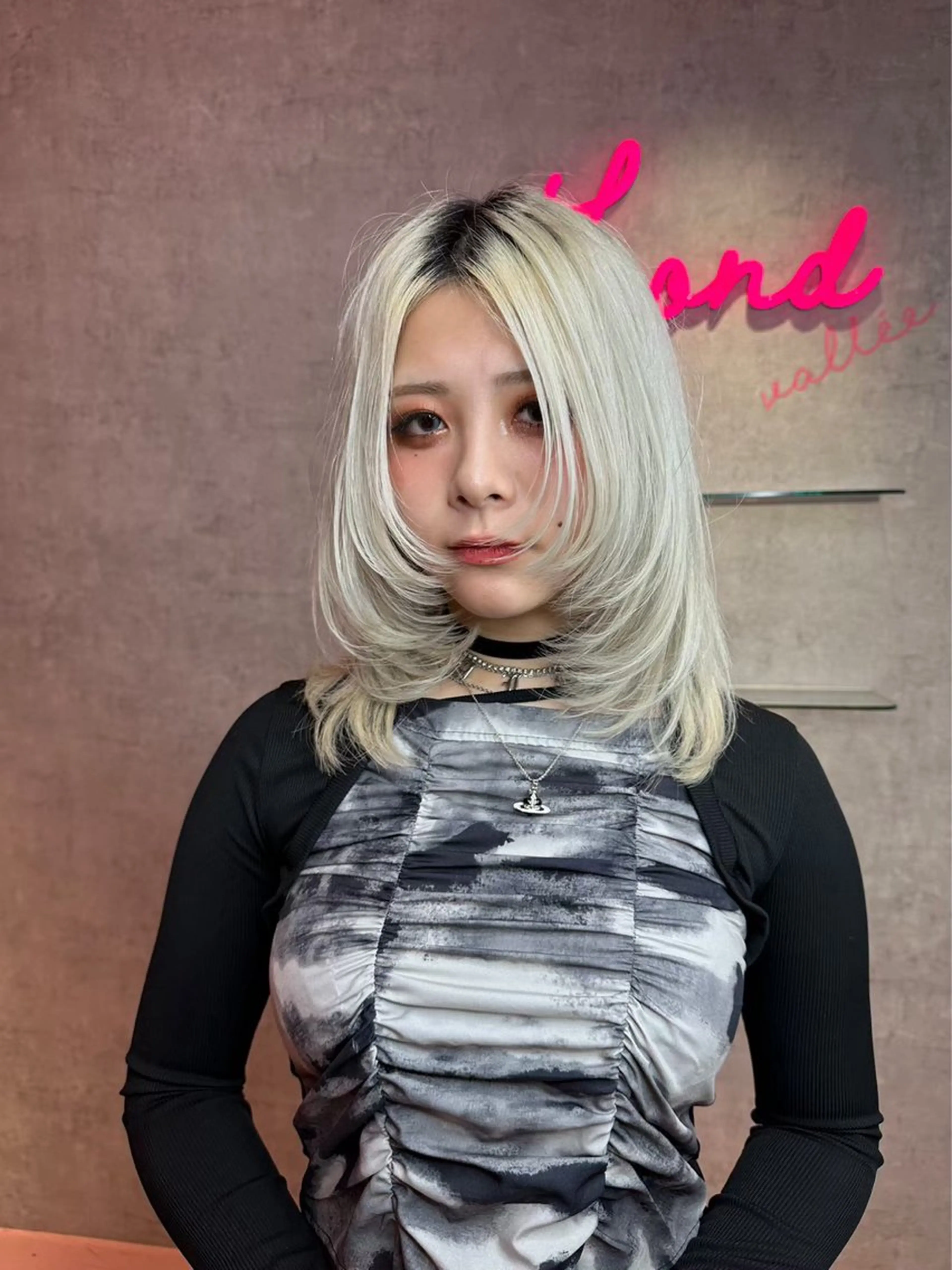 ロング カット ヘアカラー トリートメント 縮毛矯正/レイヤー/ 髪質改善/林のヘアスタイル