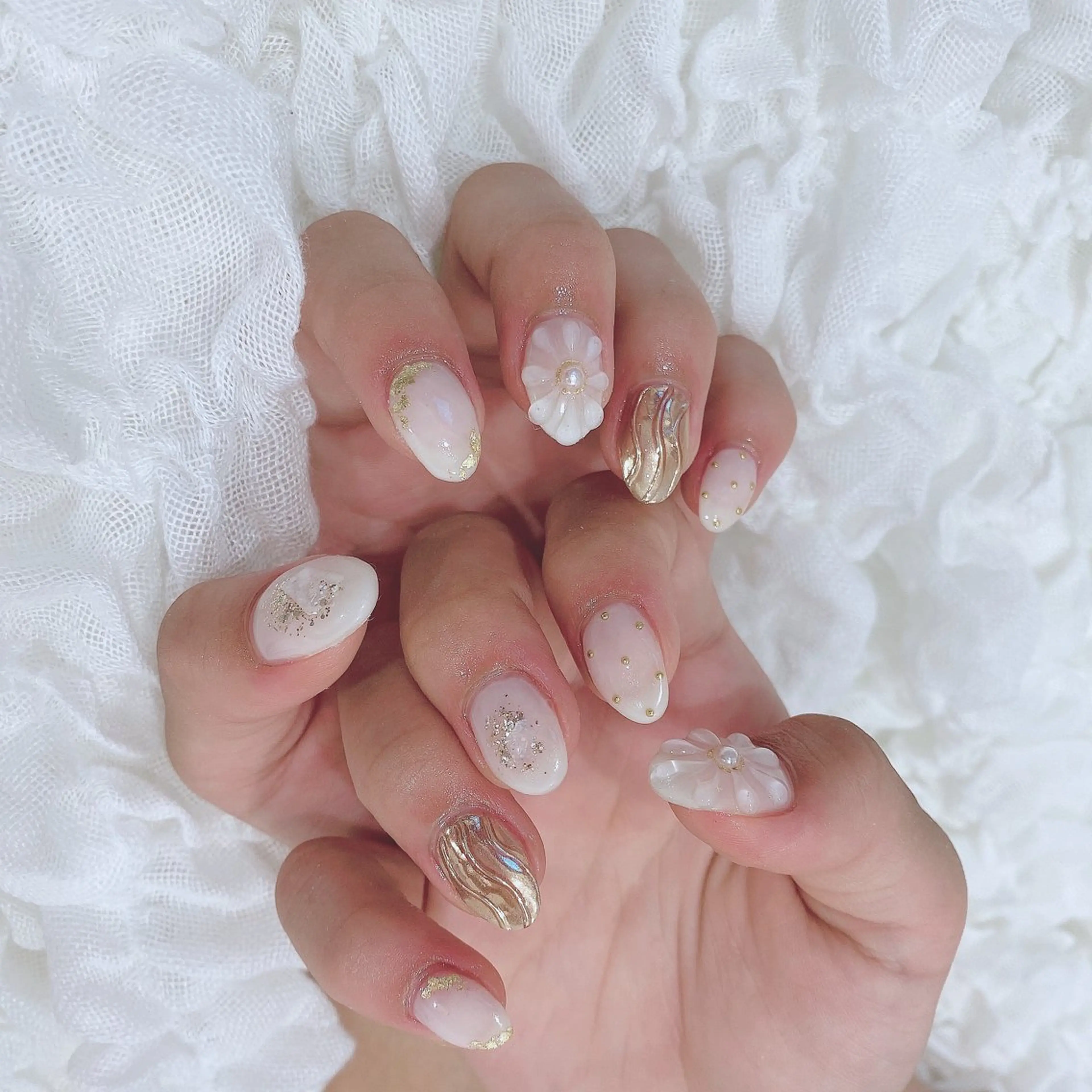 ネイル アートネイル ミラーネイル ハンドネイル SOL NAILのネイルデザイン