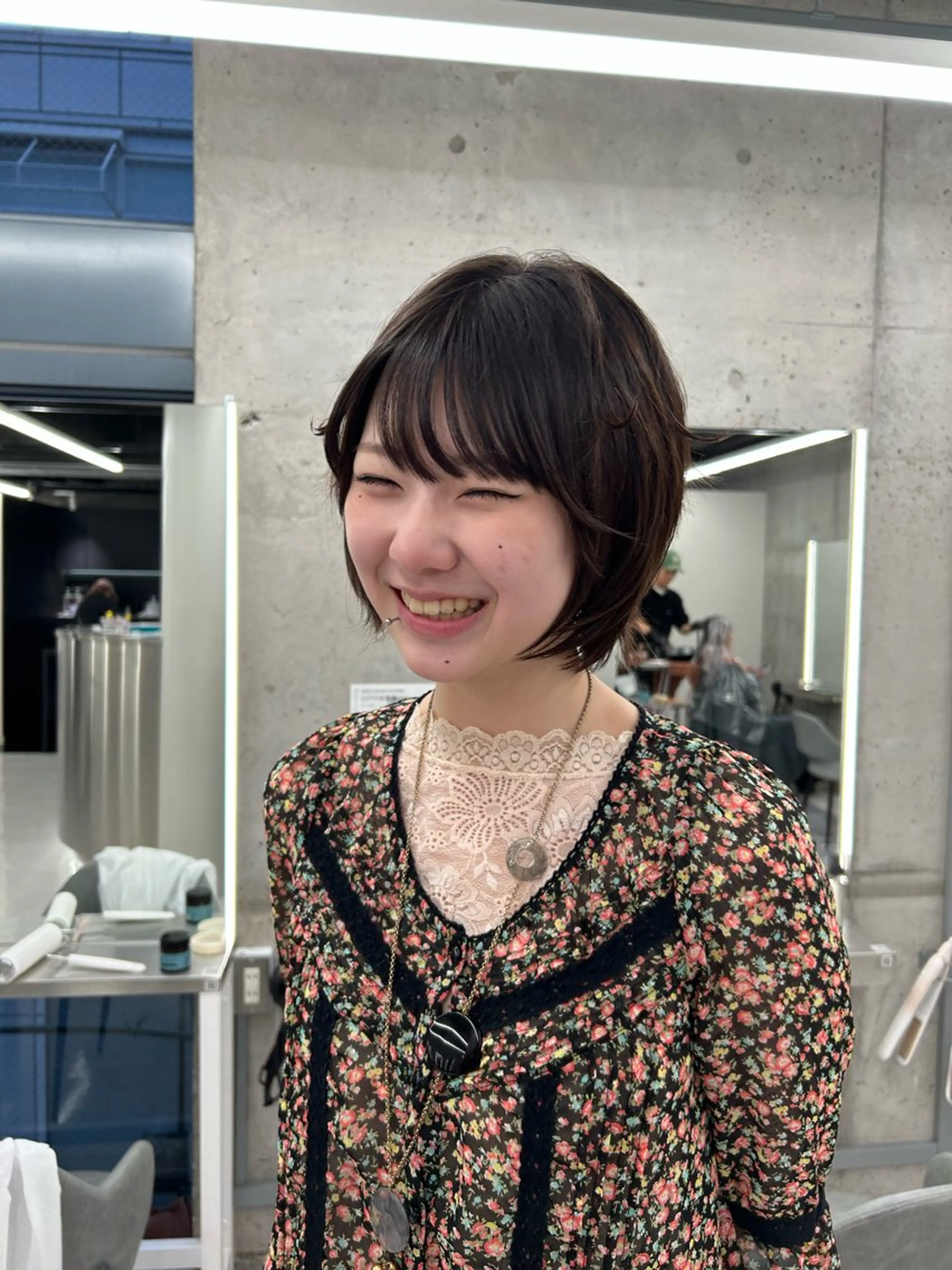 ショート カラー ヘアカラー カラー/エクステ 🤍ルナのヘアスタイル