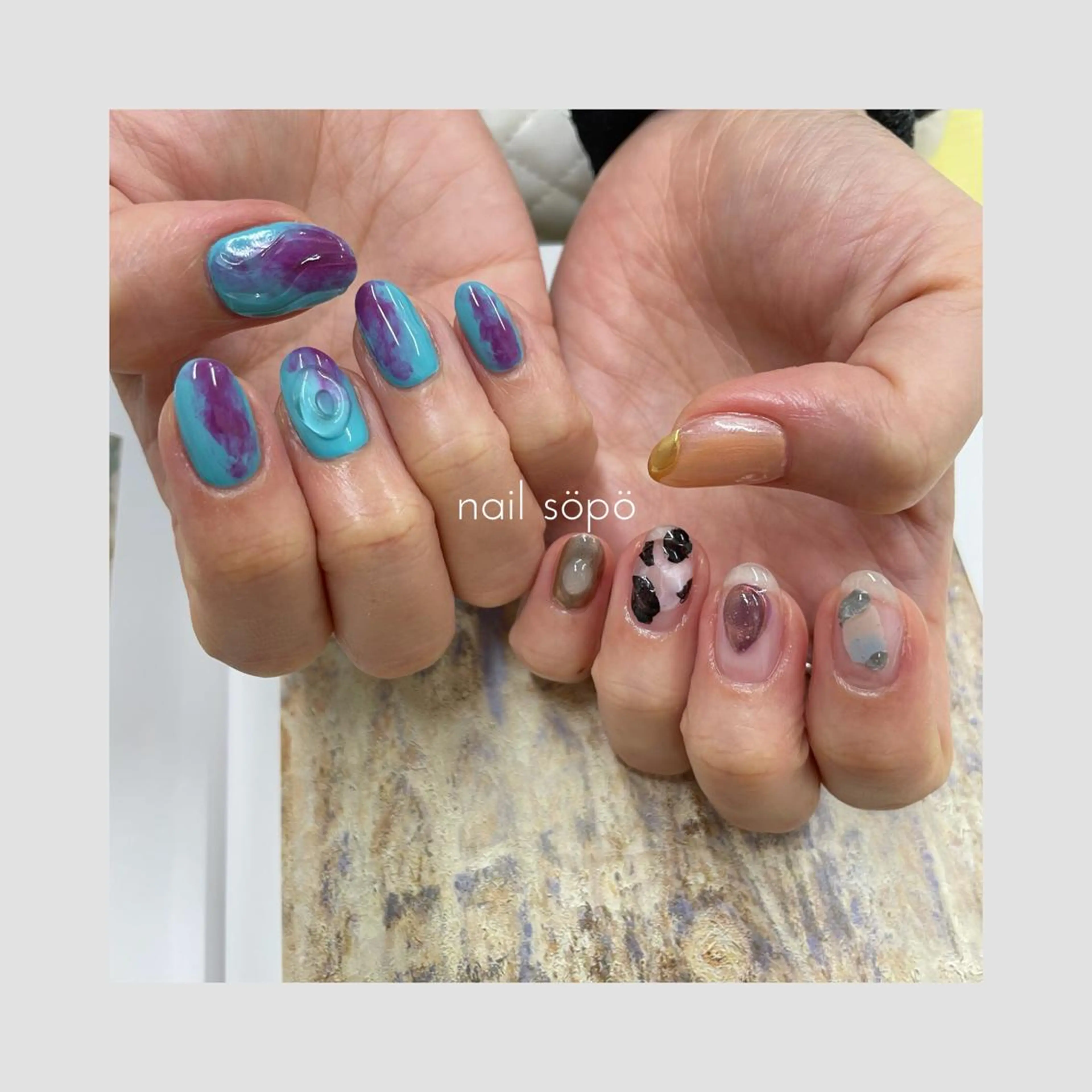 ネイル 自由が丘✳︎奥沢 nail söpöのネイルデザイン