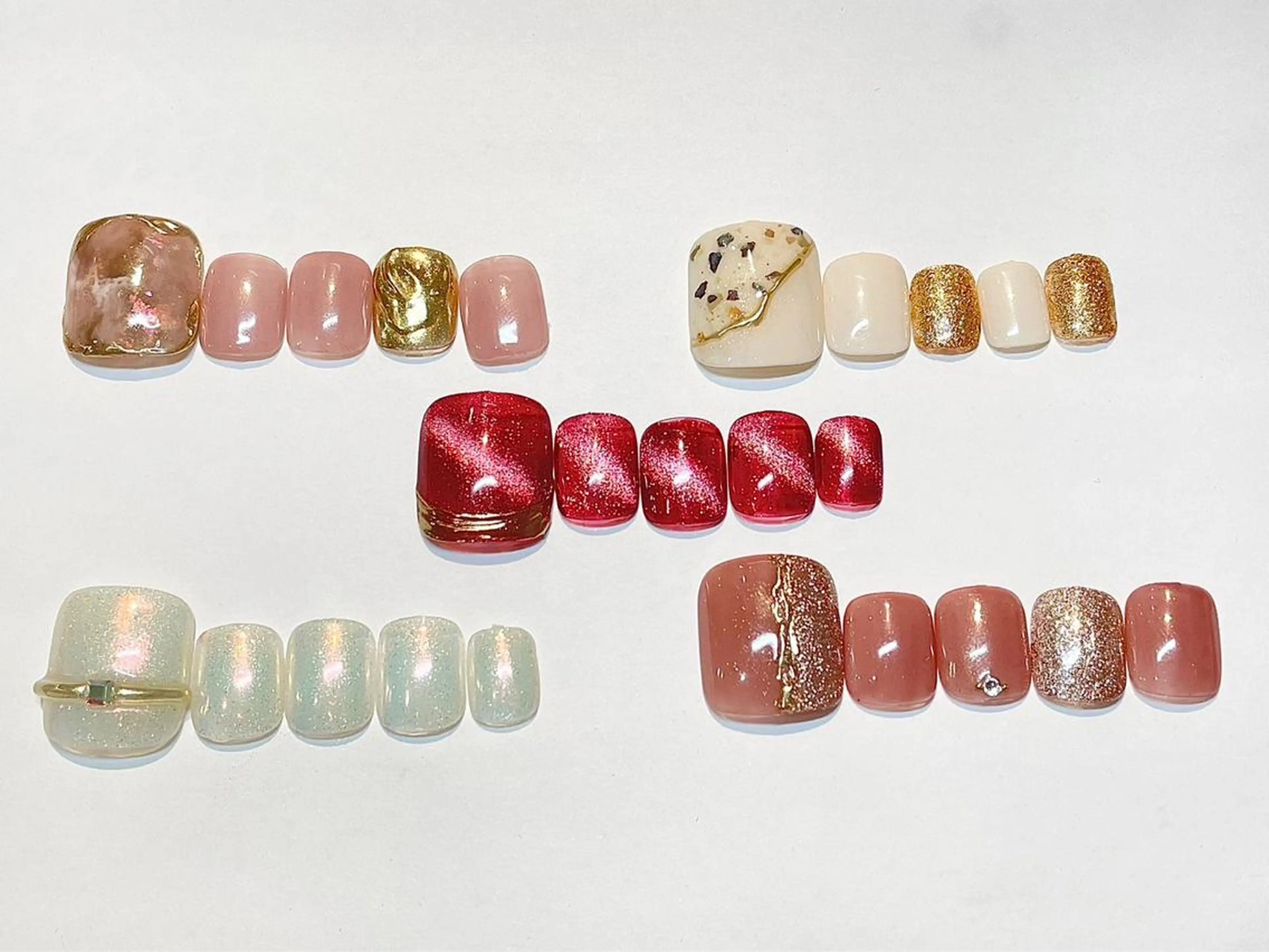 ネイル フットネイル フットネイル 浅野 志帆のネイルデザイン