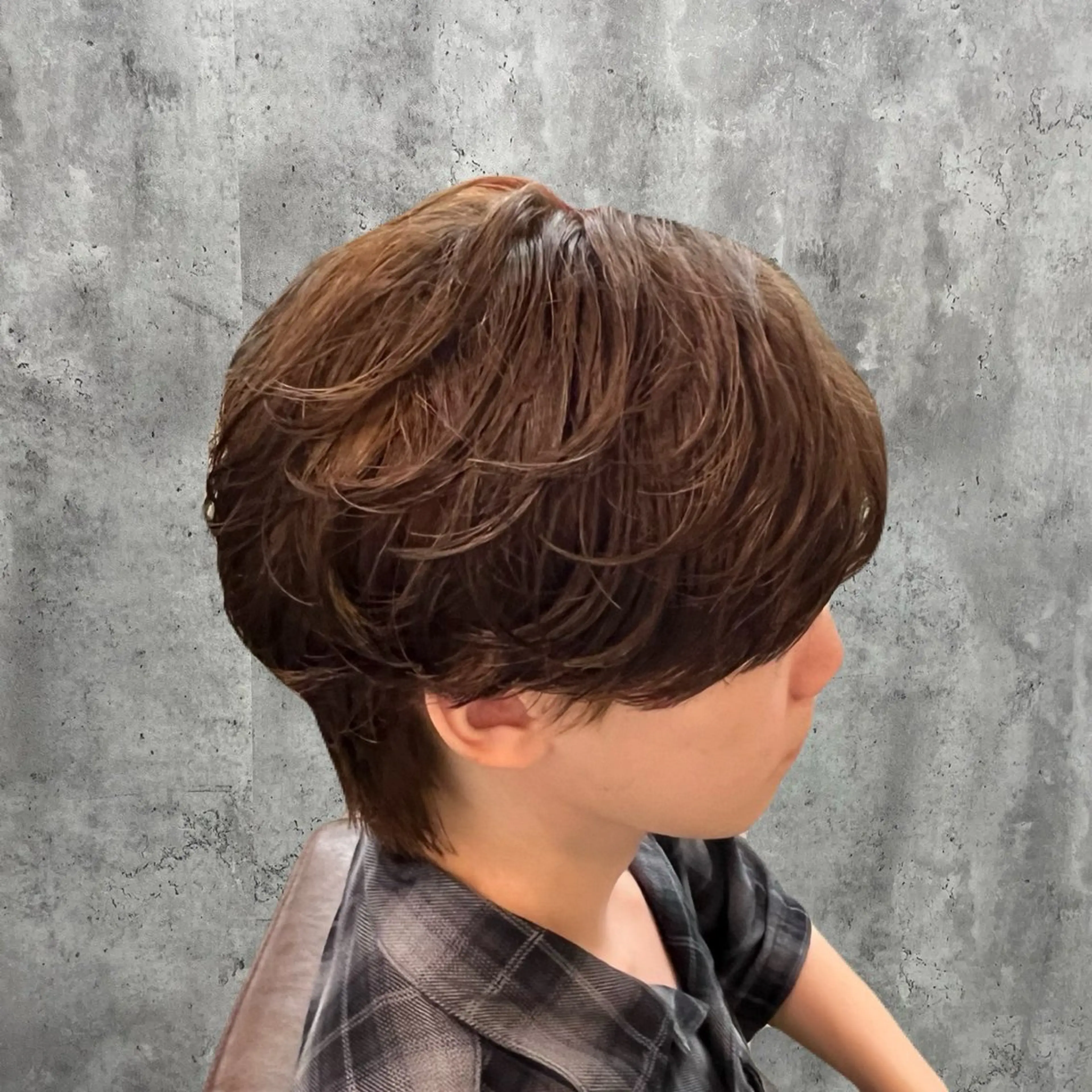 メンズ ヘアカラー トリートメント 🌸暖色髪質改善 MEI🌸のヘアスタイル