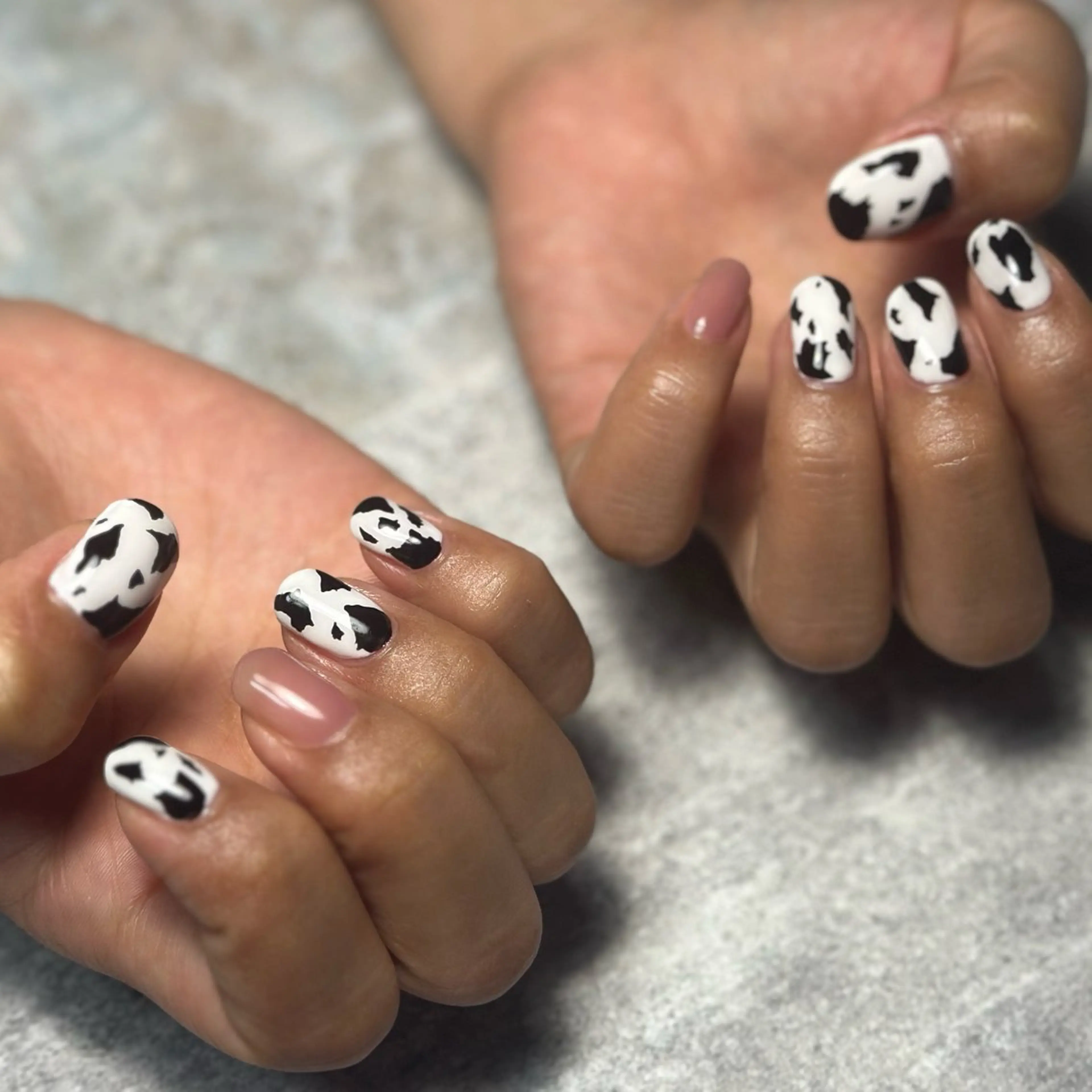 ネイル アニマル柄 yluck nailのネイルデザイン