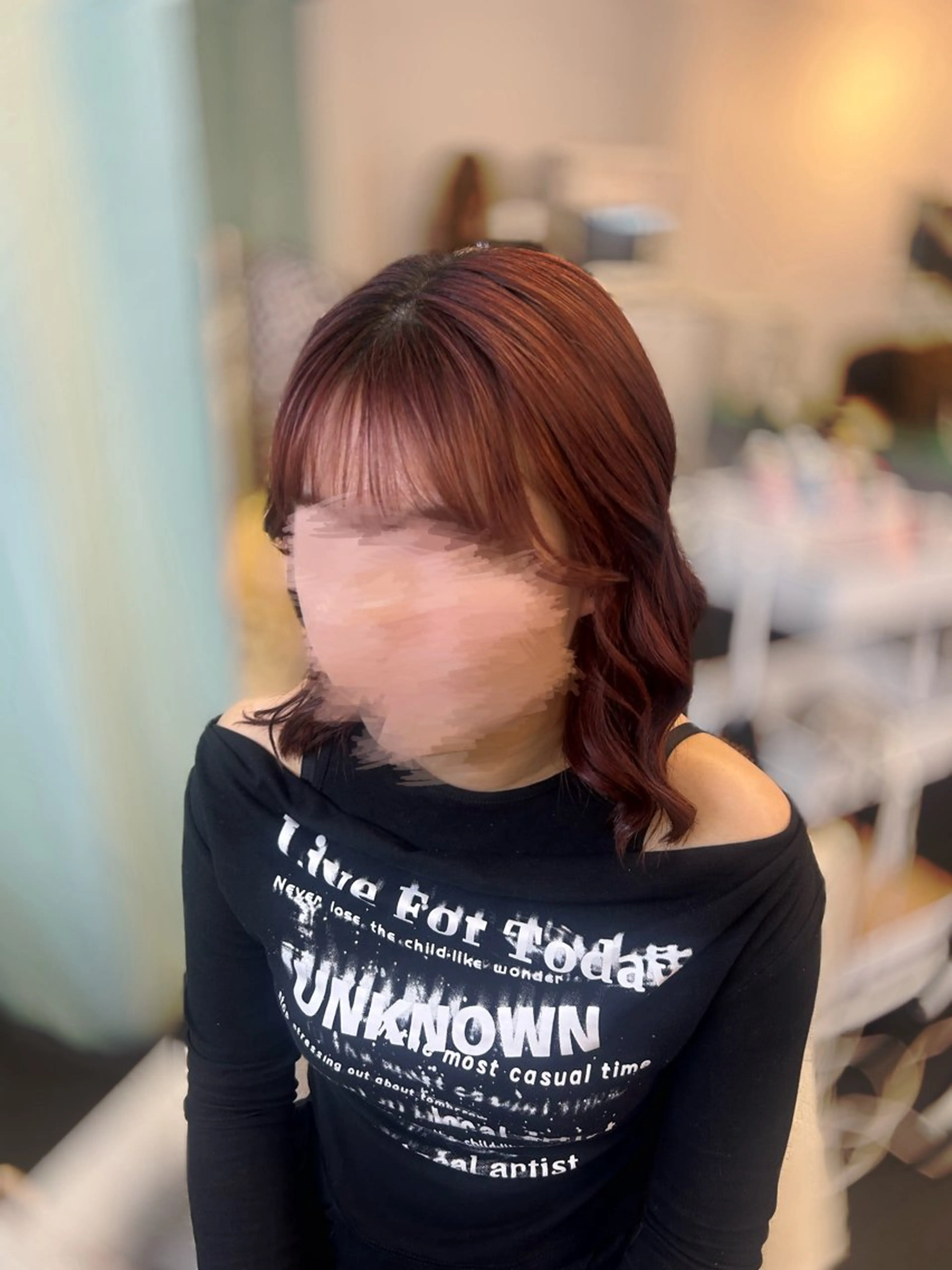 ミディアム ヘアアレンジ 尾﨑 咲耶のヘアスタイル
