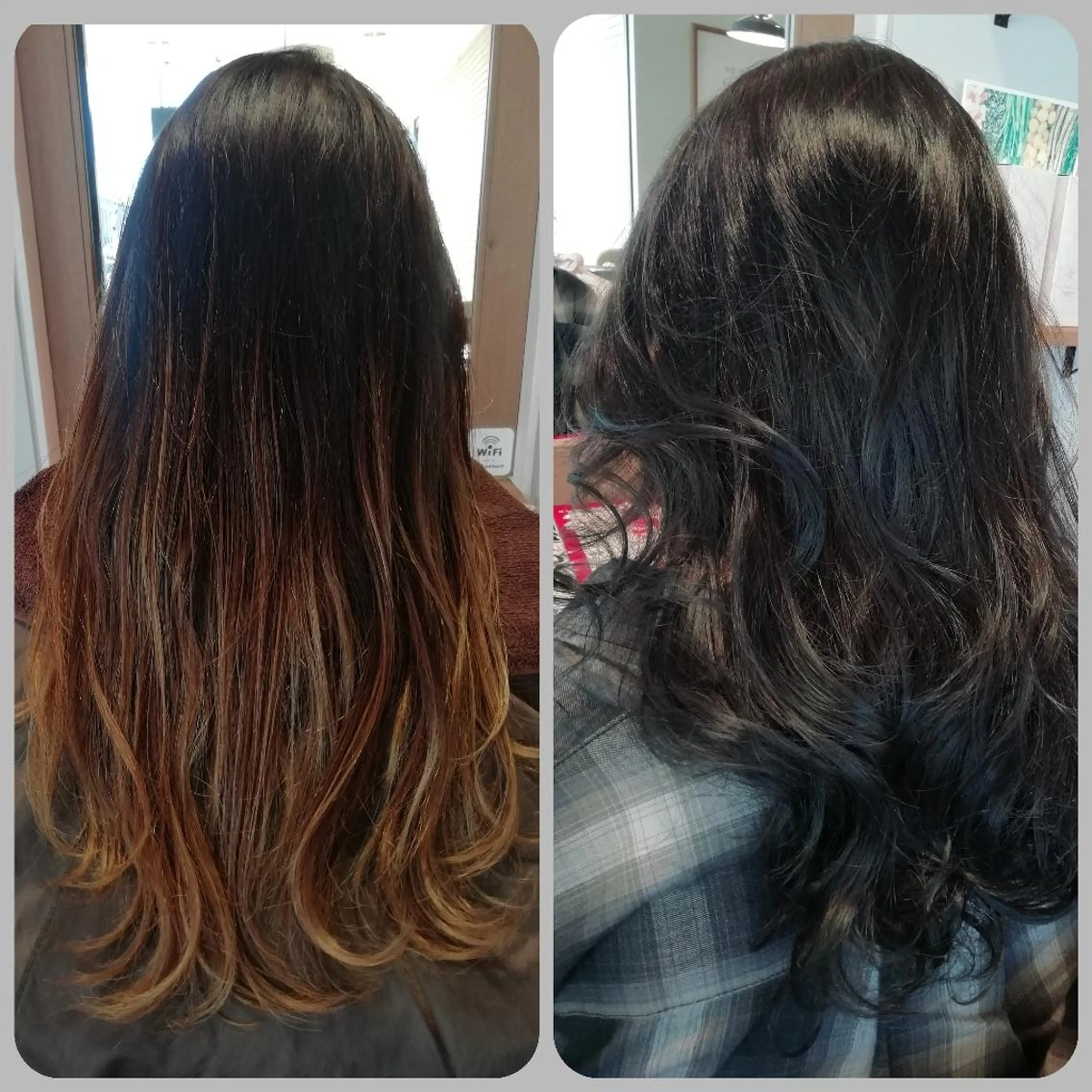 カラー アッシュ ブリーチ 透明感カラー グラデーションカラー 堀 望美のヘアスタイル