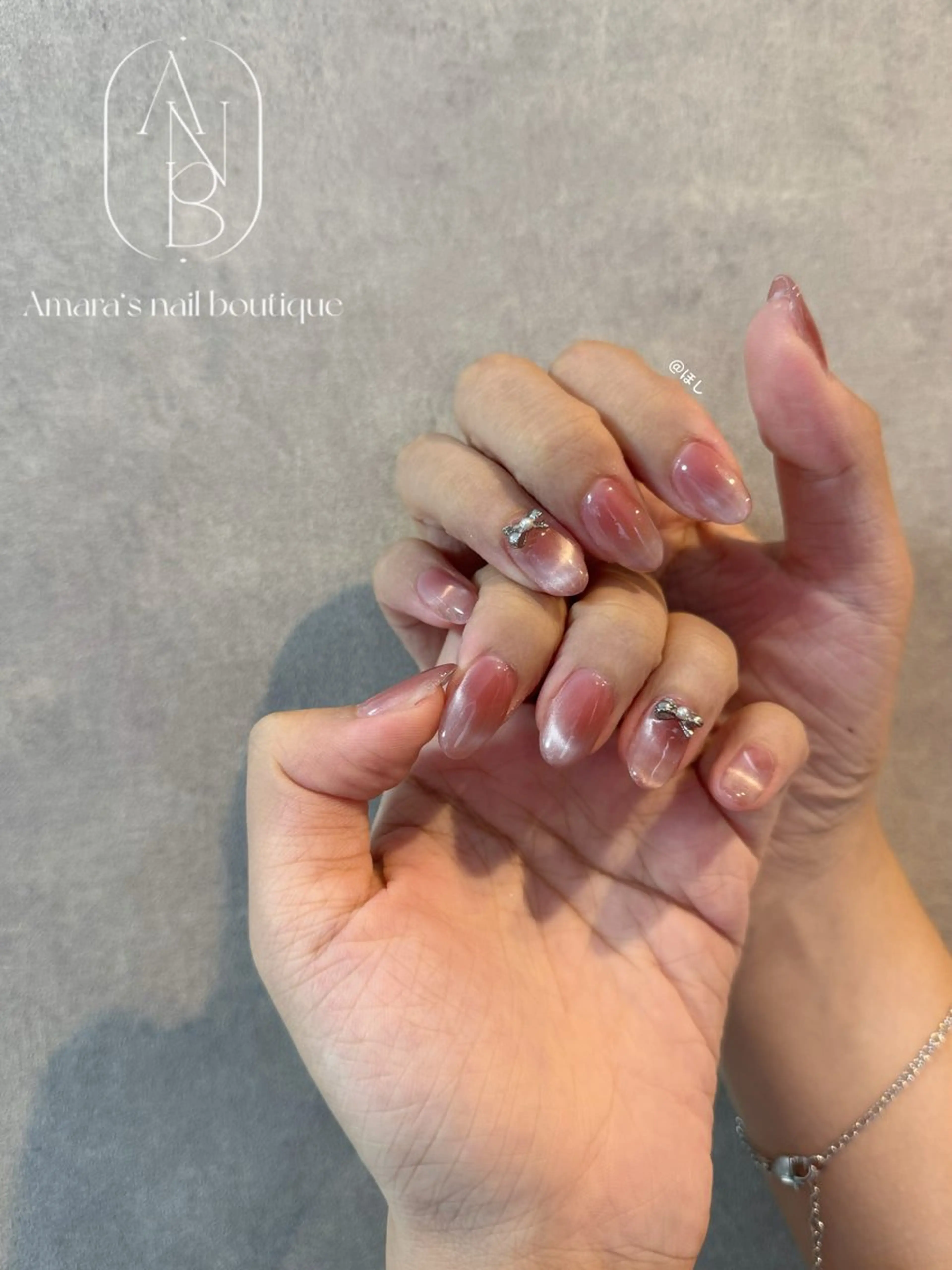 ネイル マグネットネイル ほ しのネイルデザイン