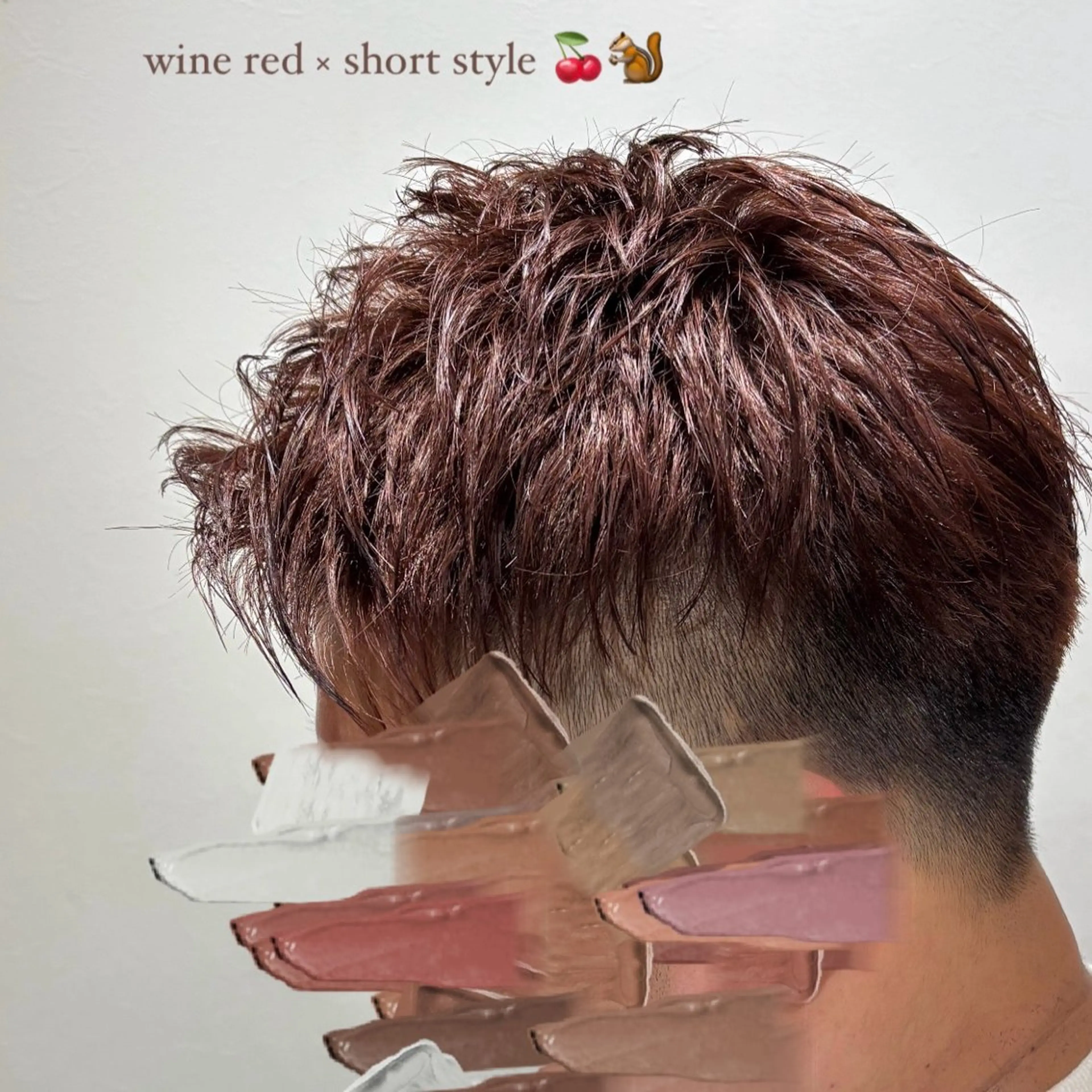 カラー メンズ 山本 ひかりのヘアスタイル