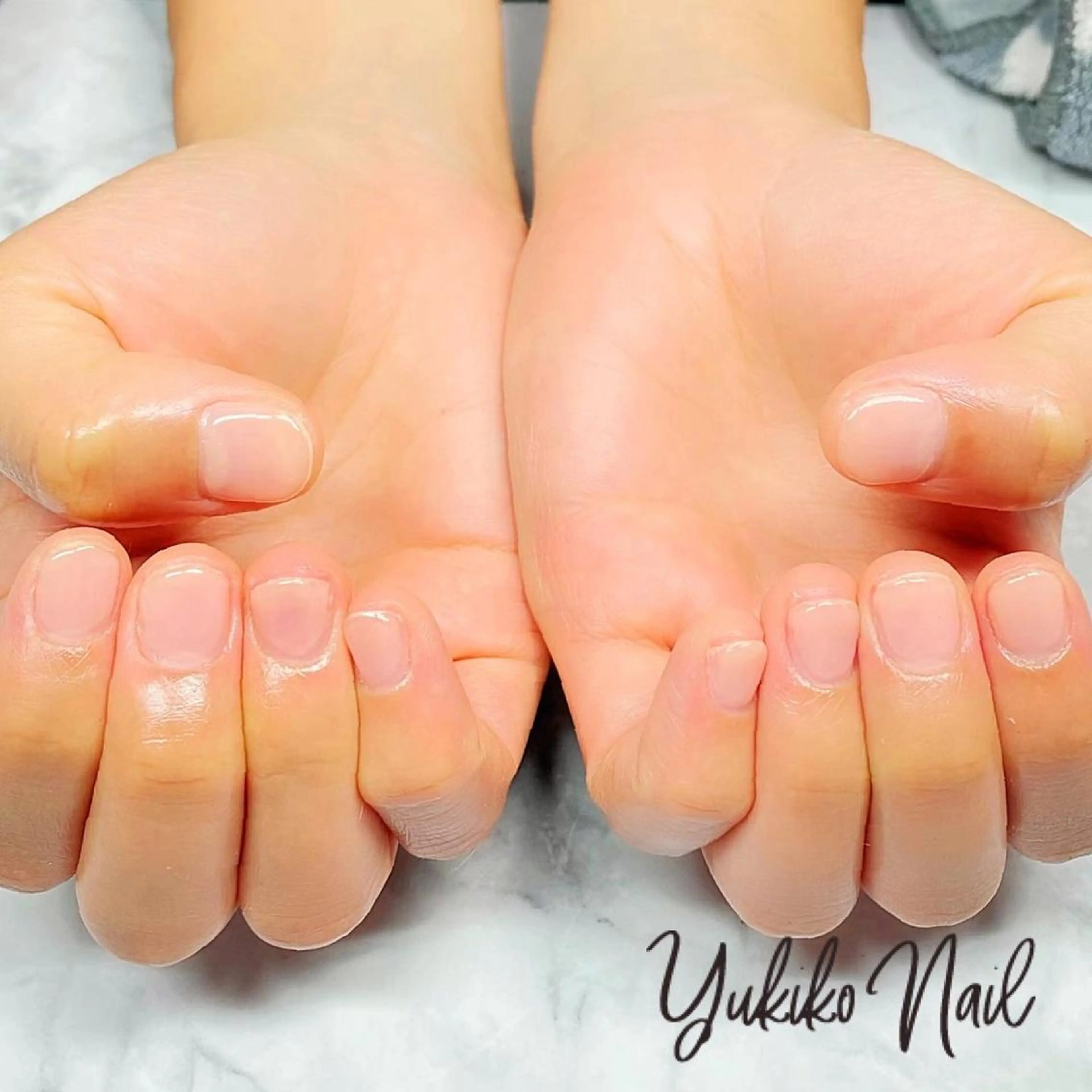 ネイル ワンカラーネイル ハンドネイル ユキコ ネイルのネイルデザイン
