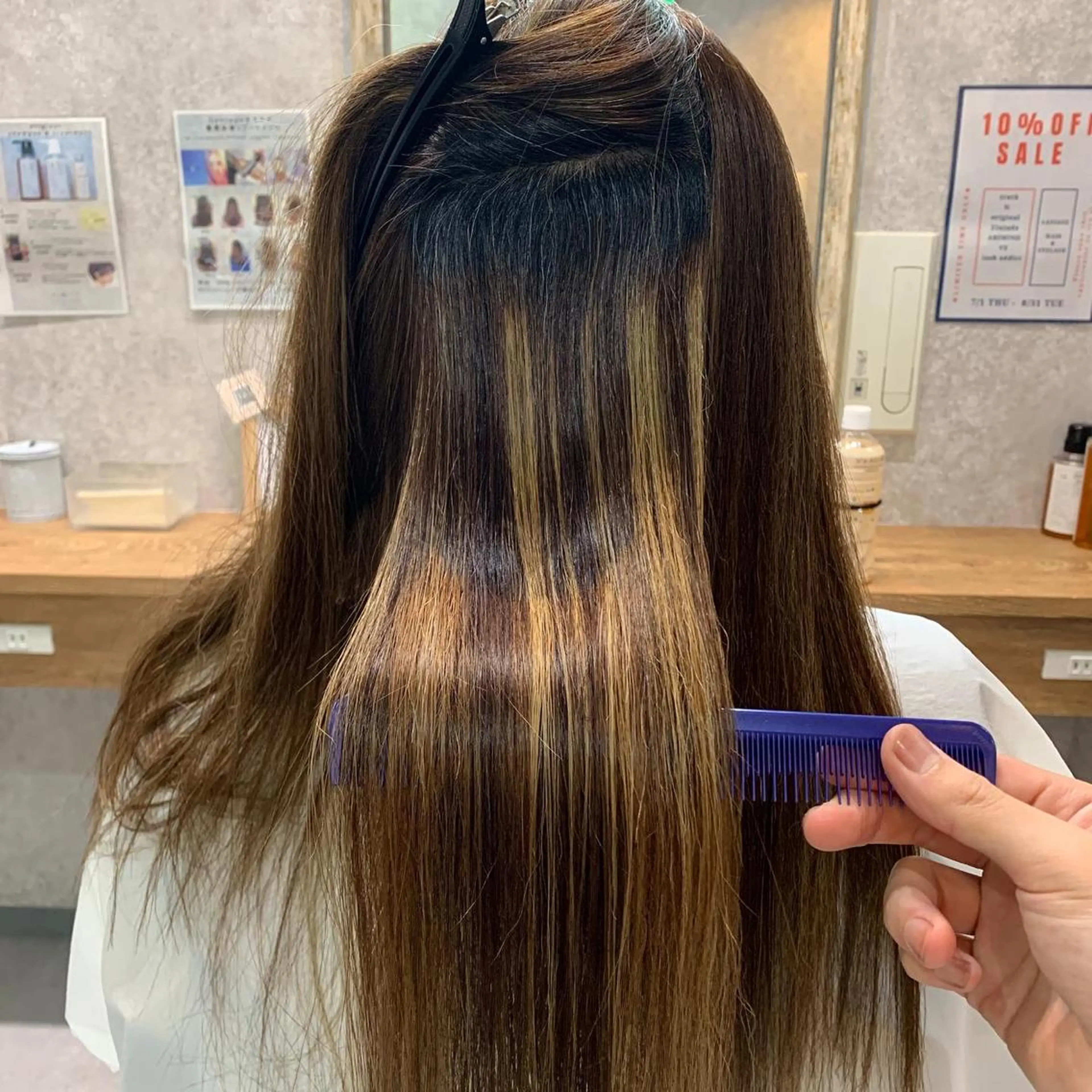カット＋髪質改善ストレート＋トリートメントの写真