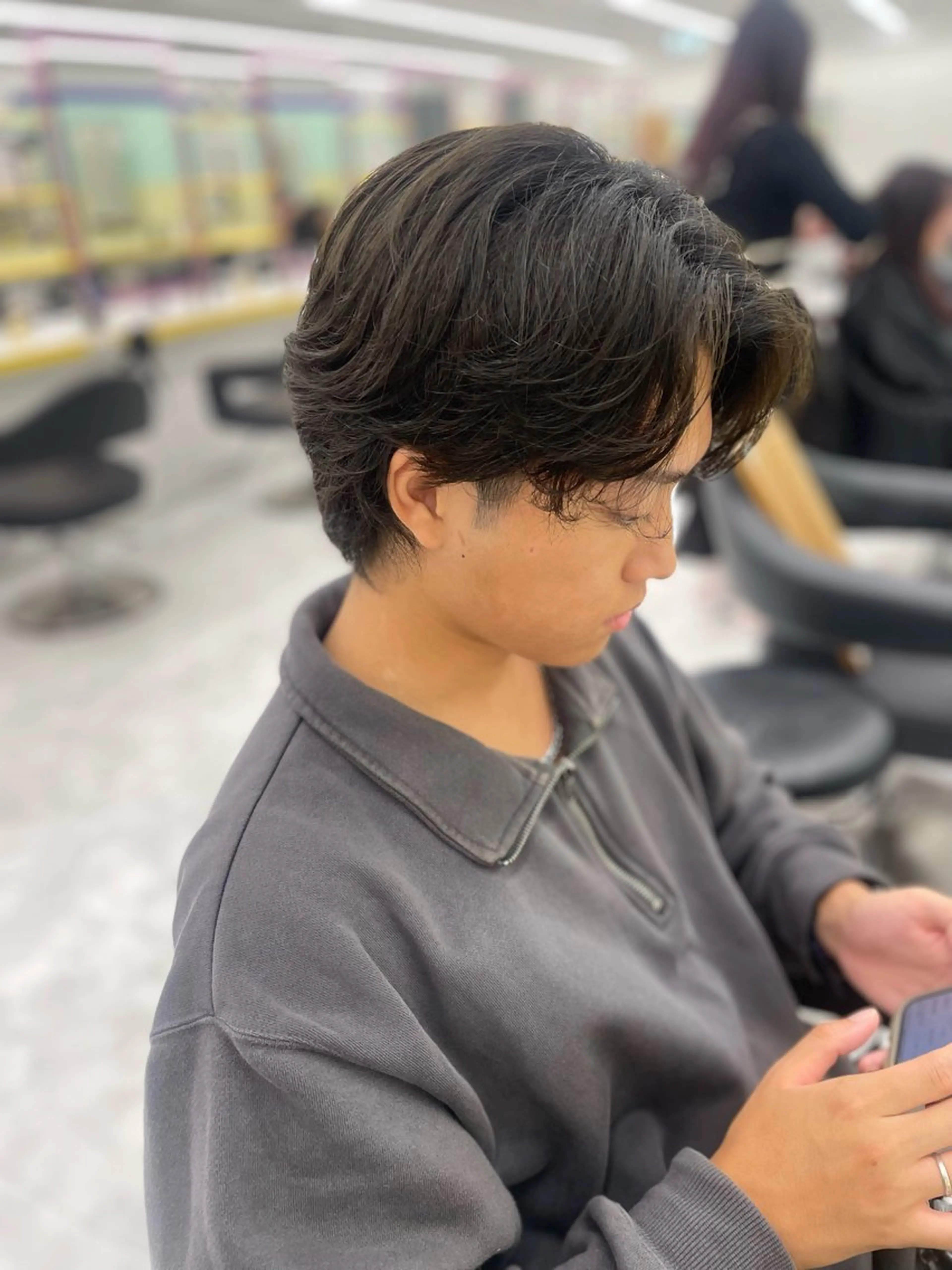 カラー メンズ カット トリートメント ヘッドスパ メンズ特化/パーマ/ カット/カラー/るなのヘアスタイル