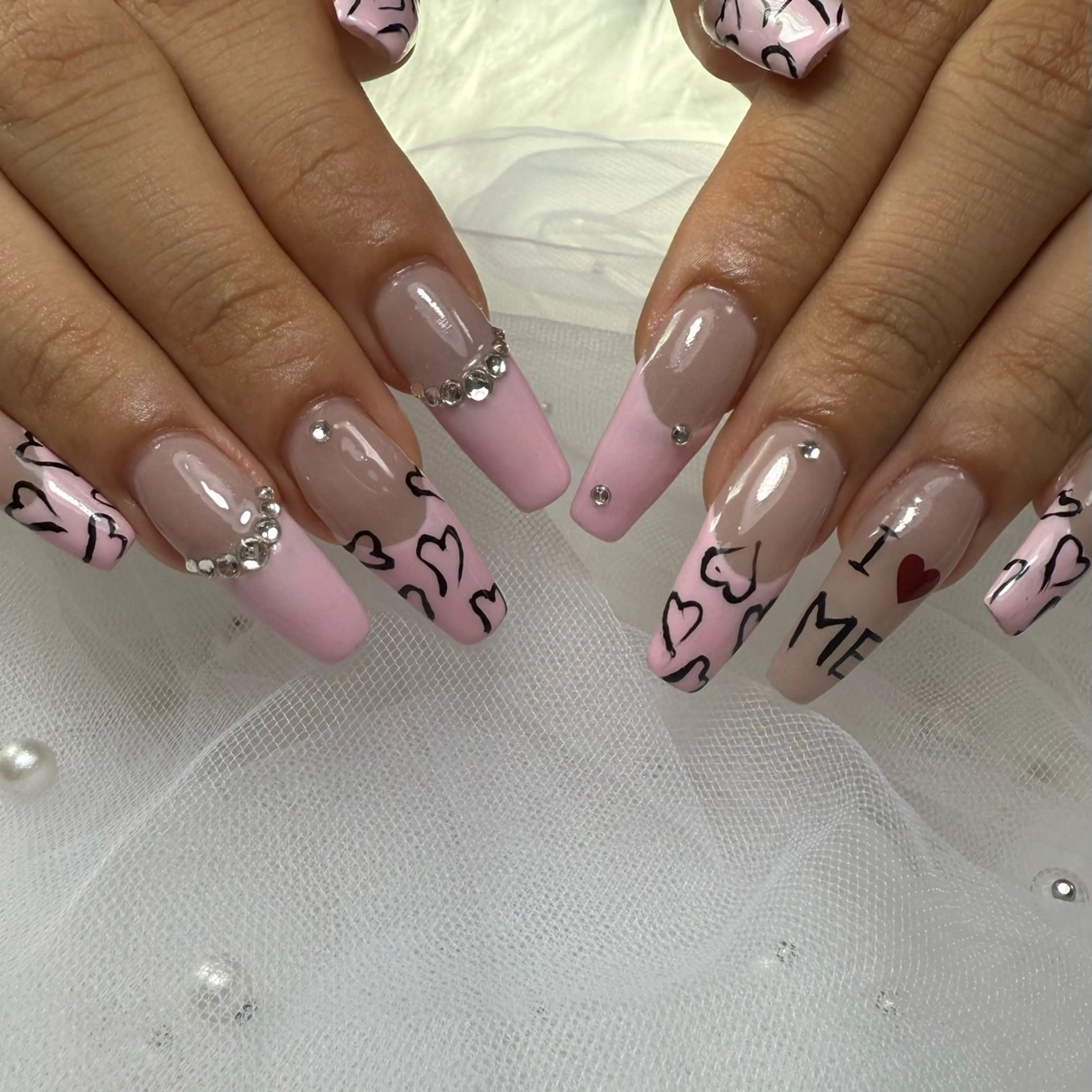 ネイル フレンチネイル ハンドネイル L'ino nailのネイルデザイン