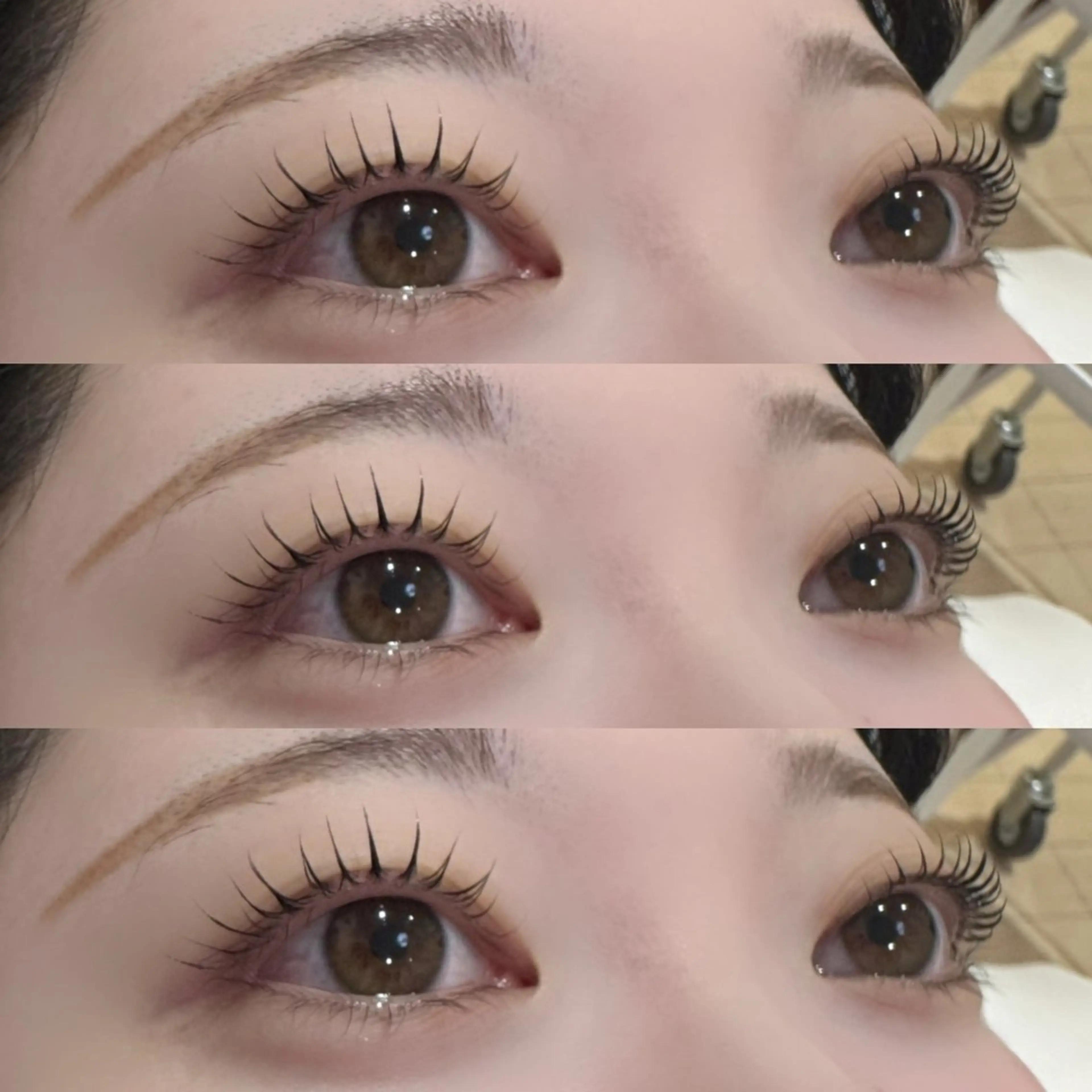 マツエク・マツパ Emi🎧/束感 パーマ/パリジェンヌのマツエク・マツパデザイン