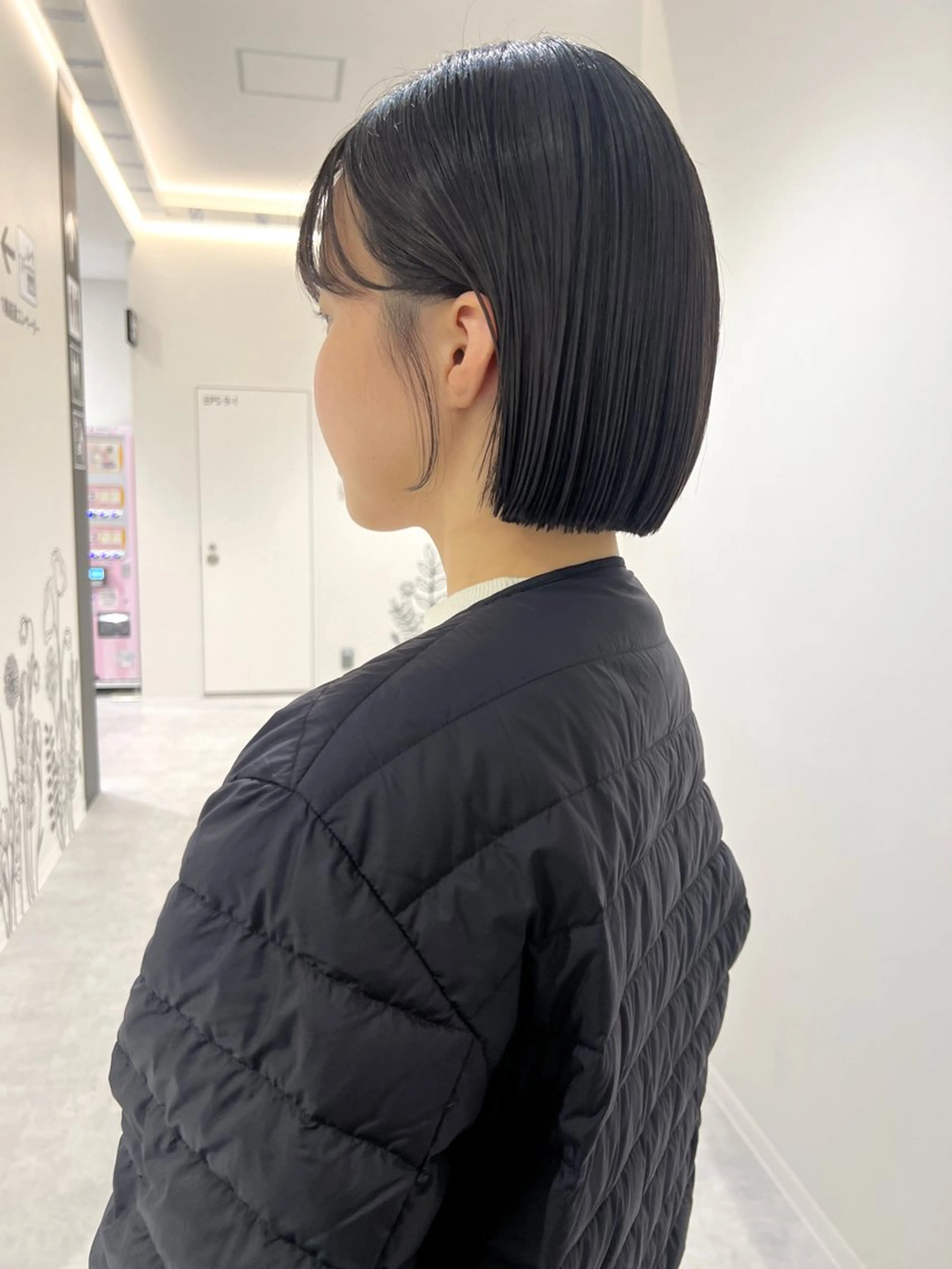 カラー カット りな/ボブ /ダブルカラーのヘアスタイル