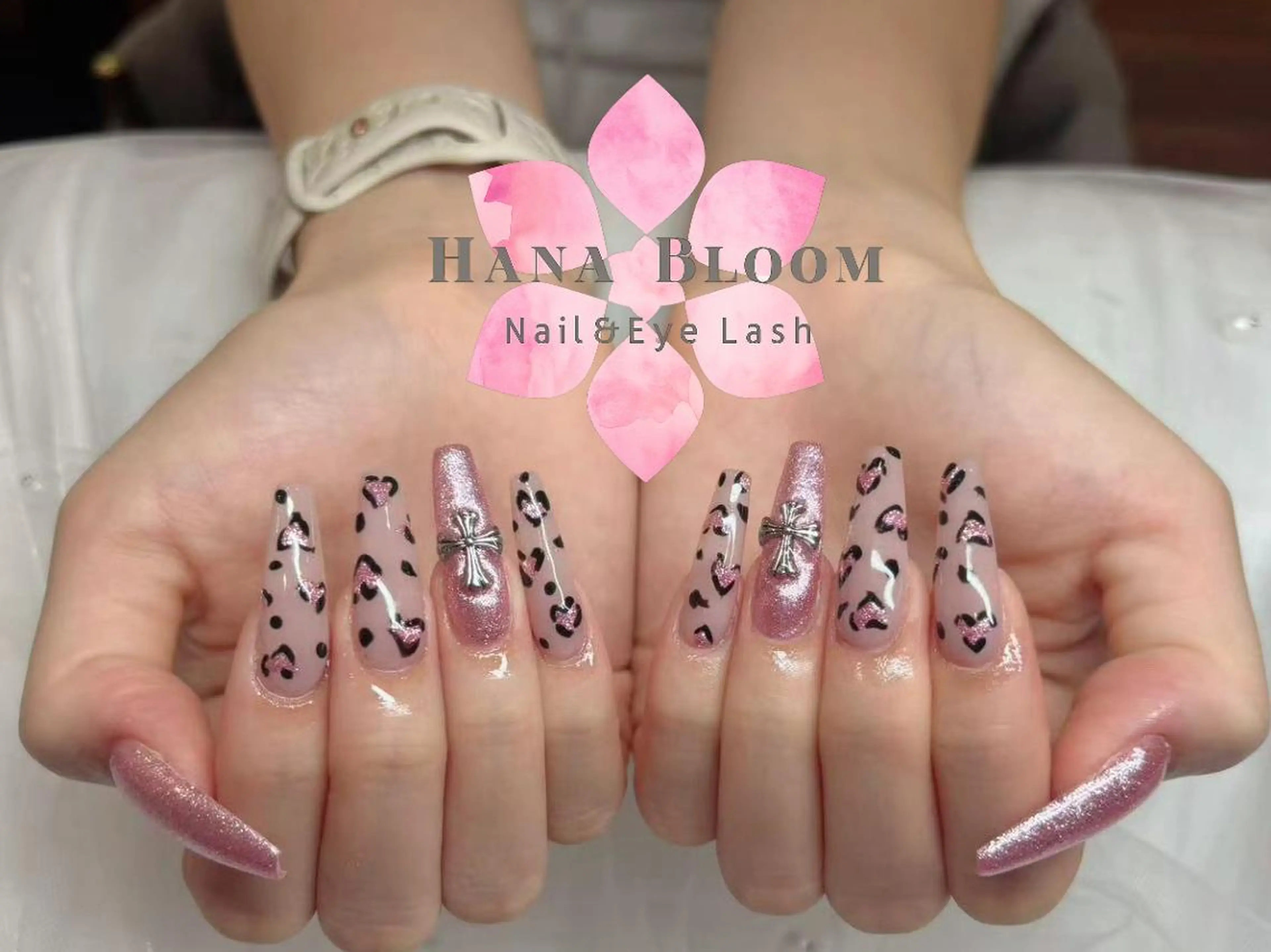 ネイル 長さ出し フレンチネイル ジェルネイル ガラスフレンチ 韓国ネイル Hana Bloom Nail💛Rinaのネイルデザイン