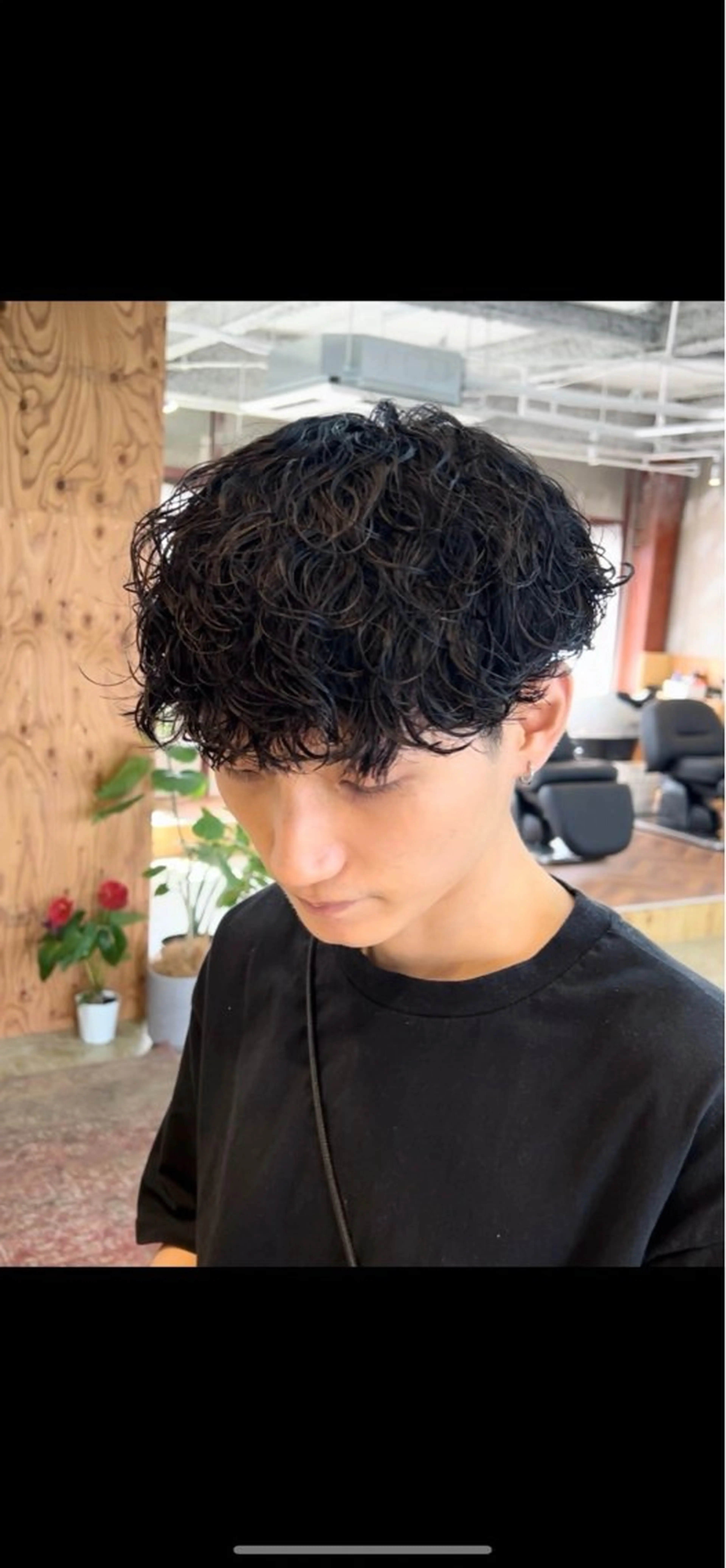 パーマ メンズ isi／門真／古川橋 EITOのヘアスタイル