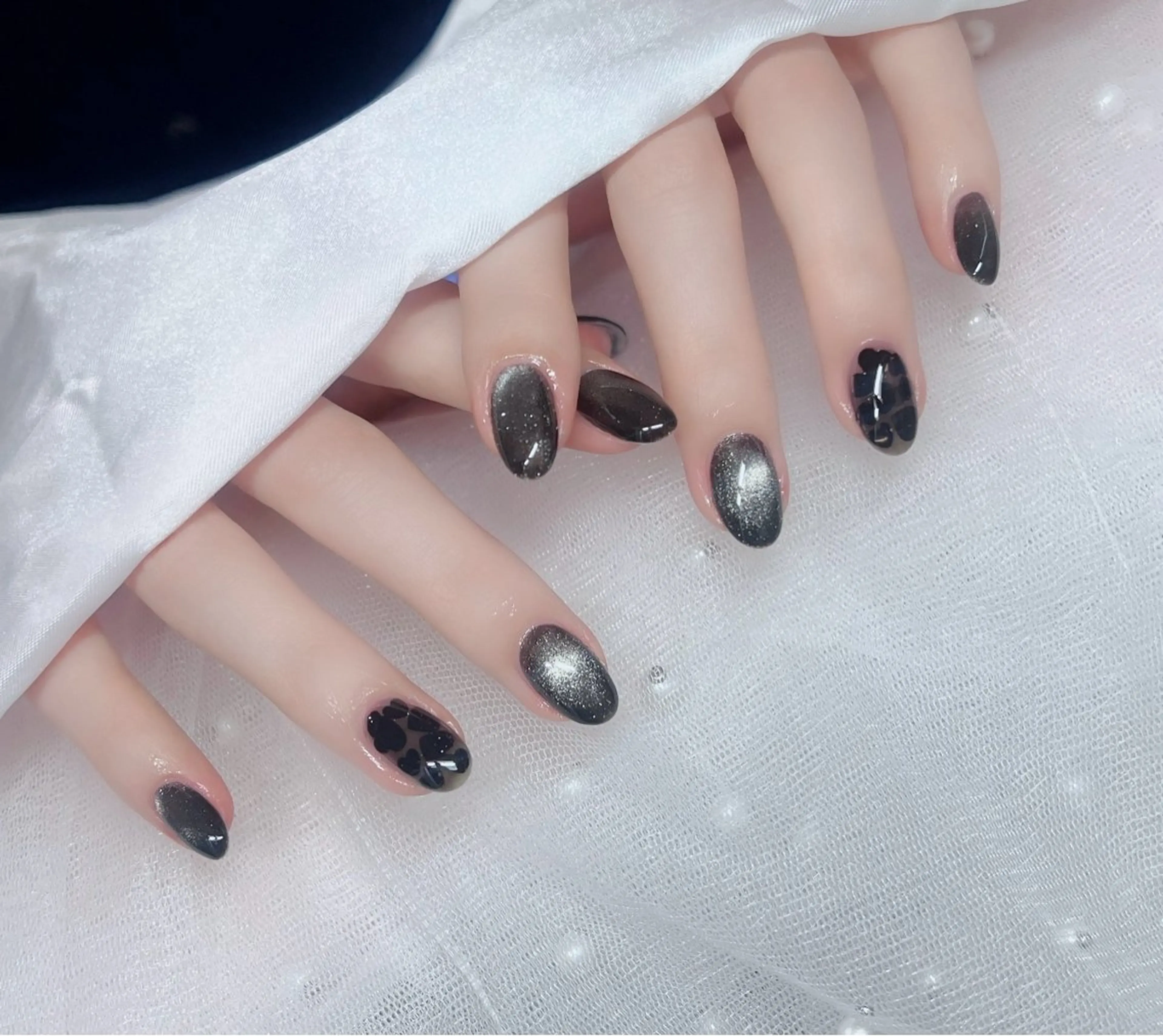 ネイル 🎀PG🩵 ネイルサロンのネイルデザイン