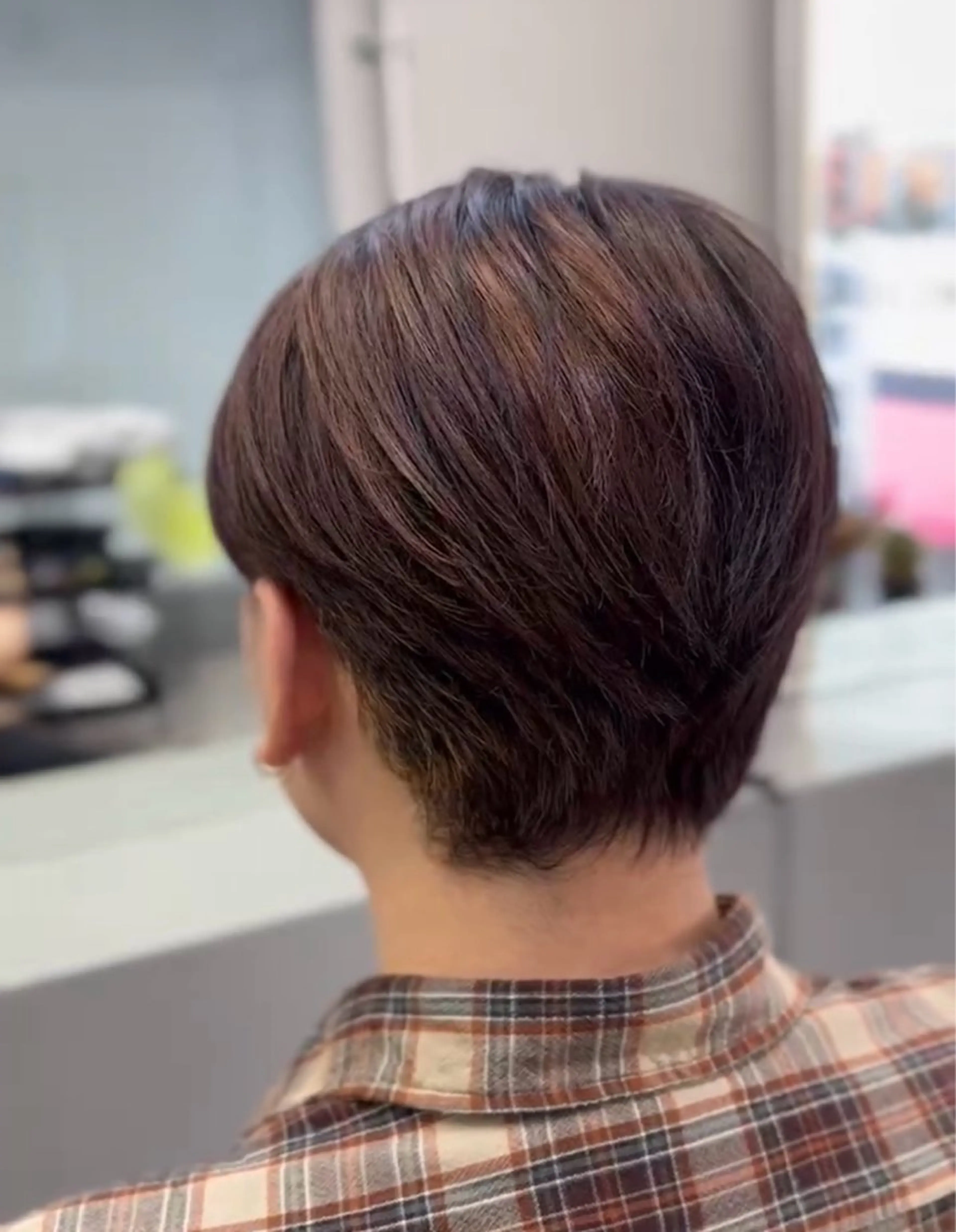 ショート カラー メンズ メンズ専門サロン wokeのヘアスタイル