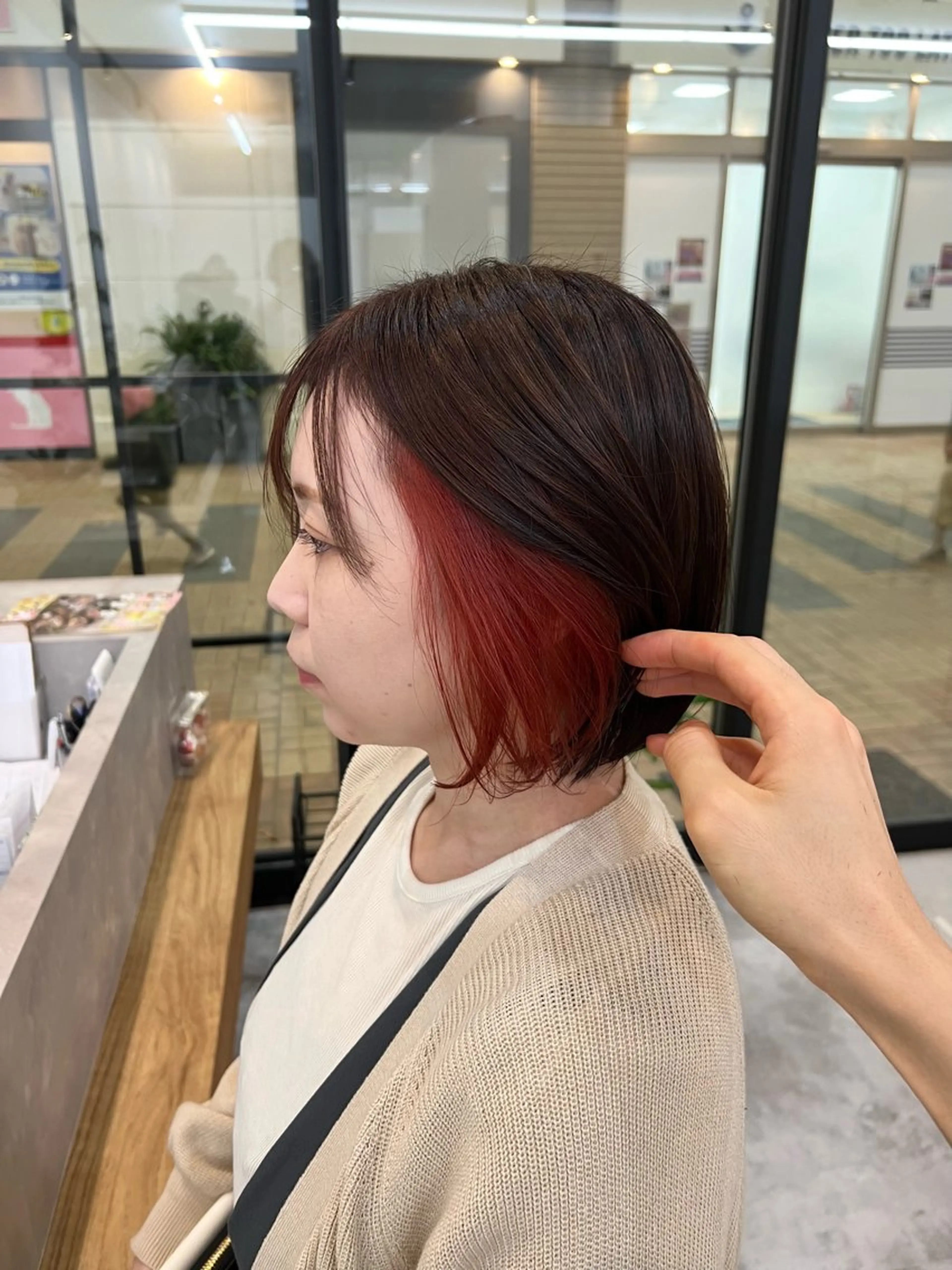 ショート カラー インナーカラー ボブ ✨NOMAD印西✨ 黒川勇輝のヘアスタイル