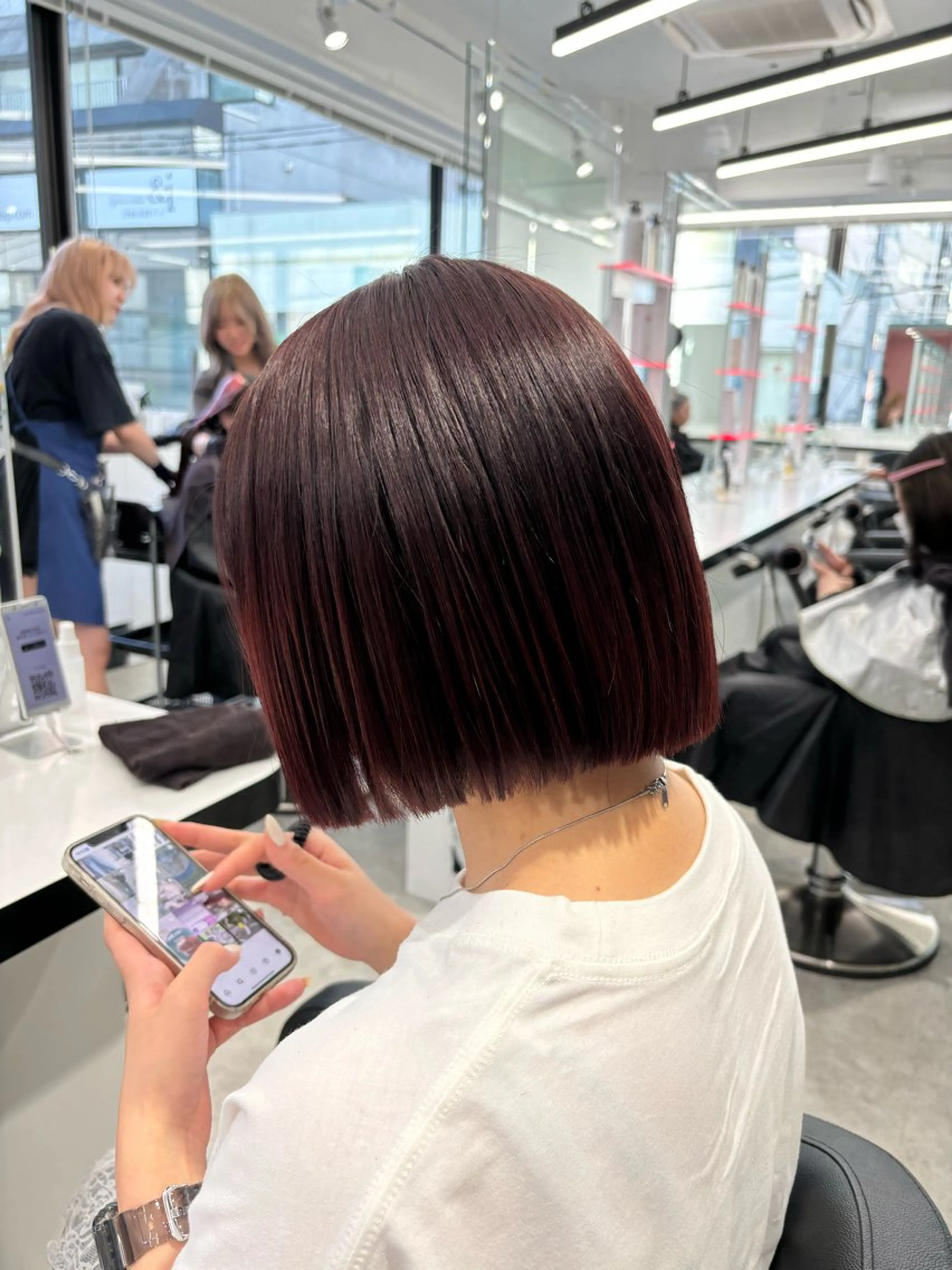 ミディアム Wカラー/暖色/べ ージュりく©︎🐝のヘアスタイル