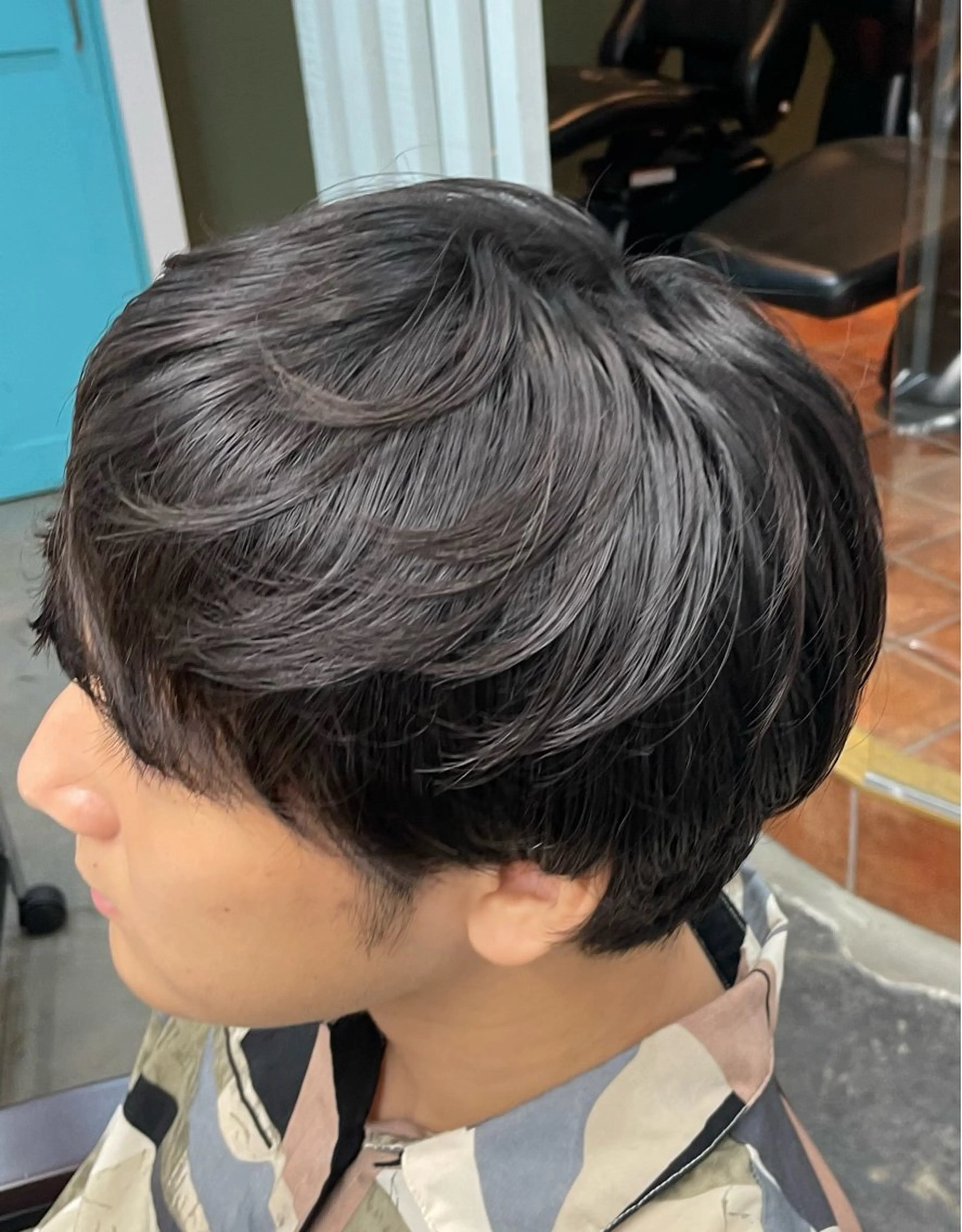 メンズ YUKI 新宿カット パーマ/カラーのヘアスタイル