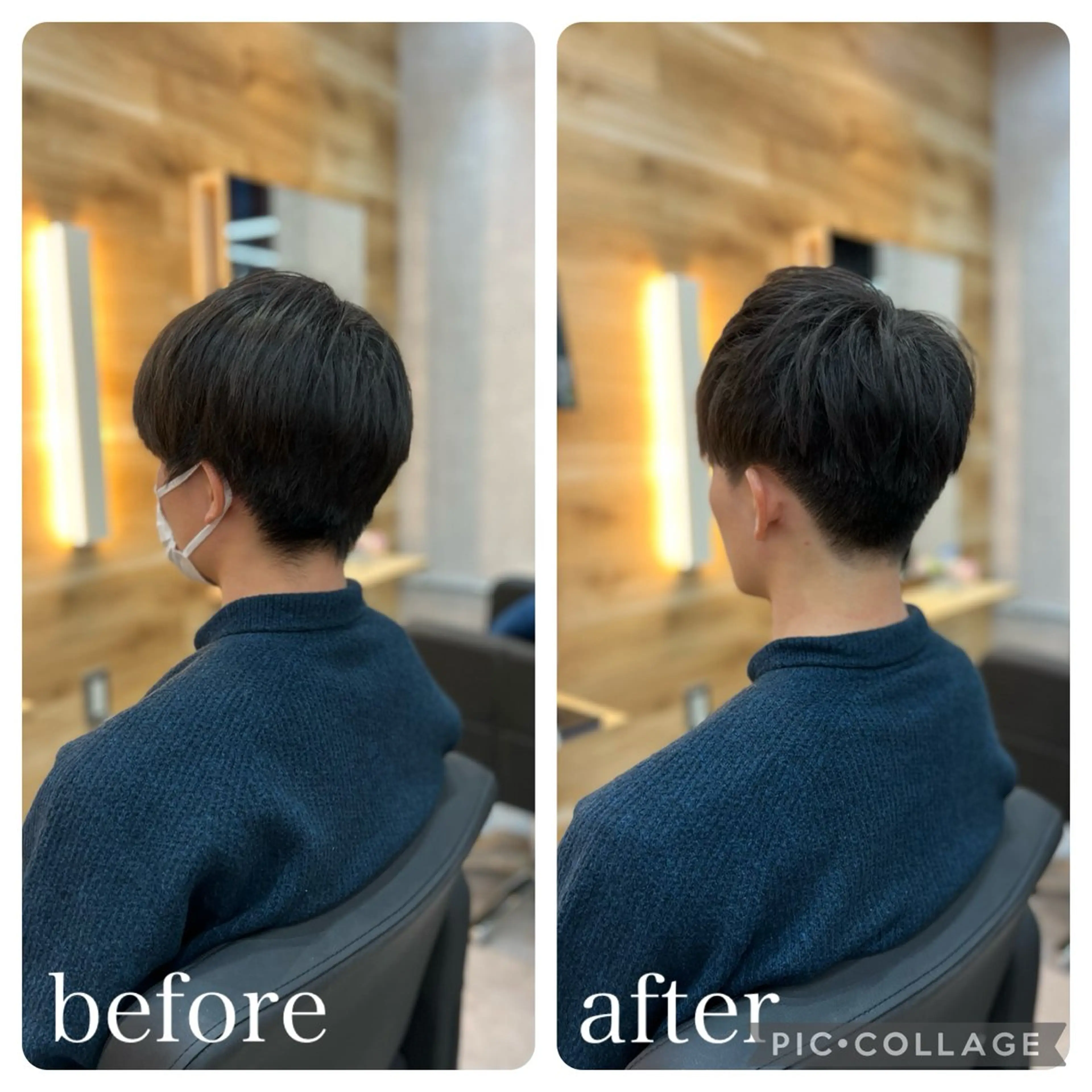 メンズ マッシュ 刈り上げ Aguhair milo森山知幸のヘアスタイル