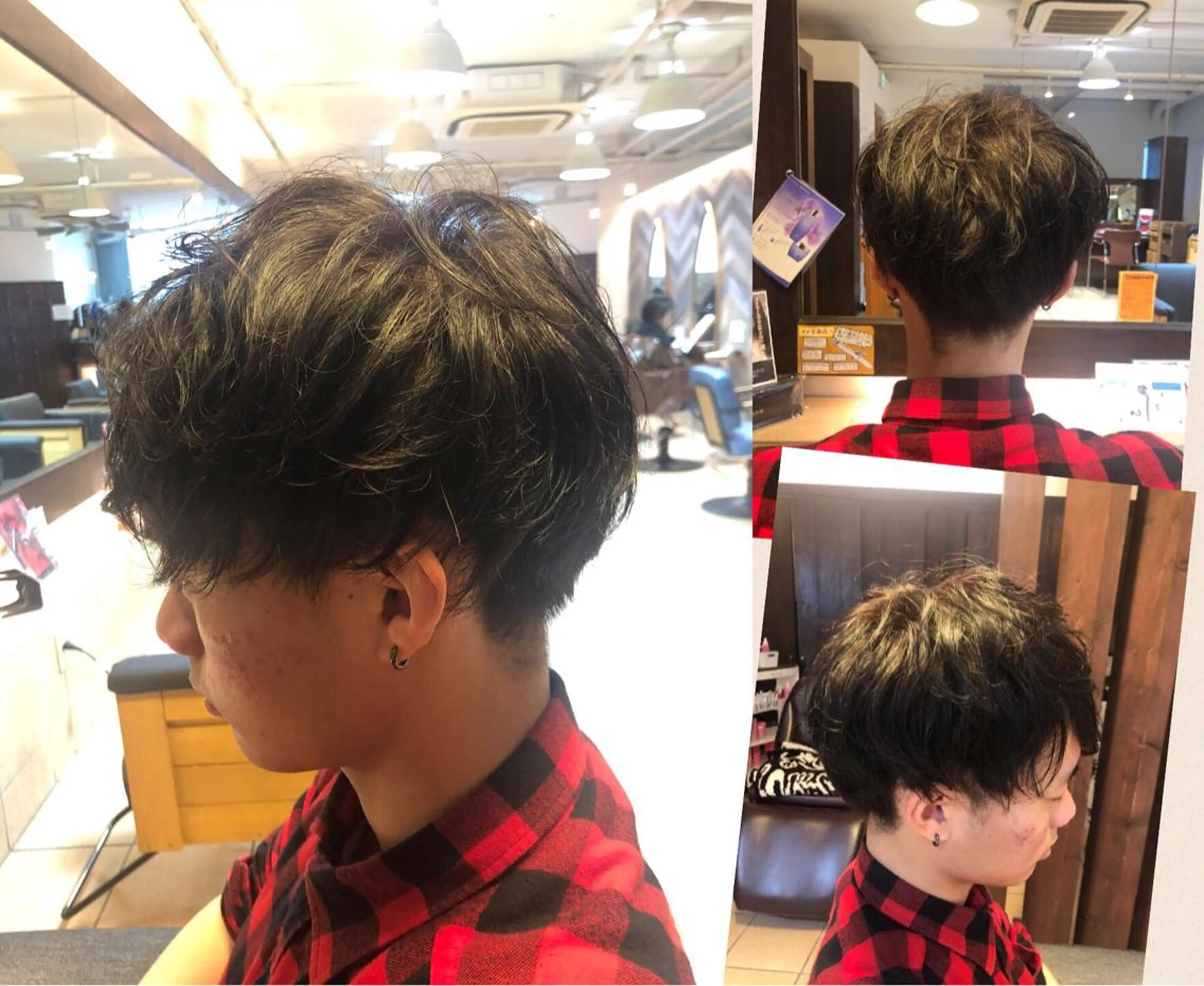 メンズ カット パーマ effect所属・SATO YUKA🌟のヘアスタイル