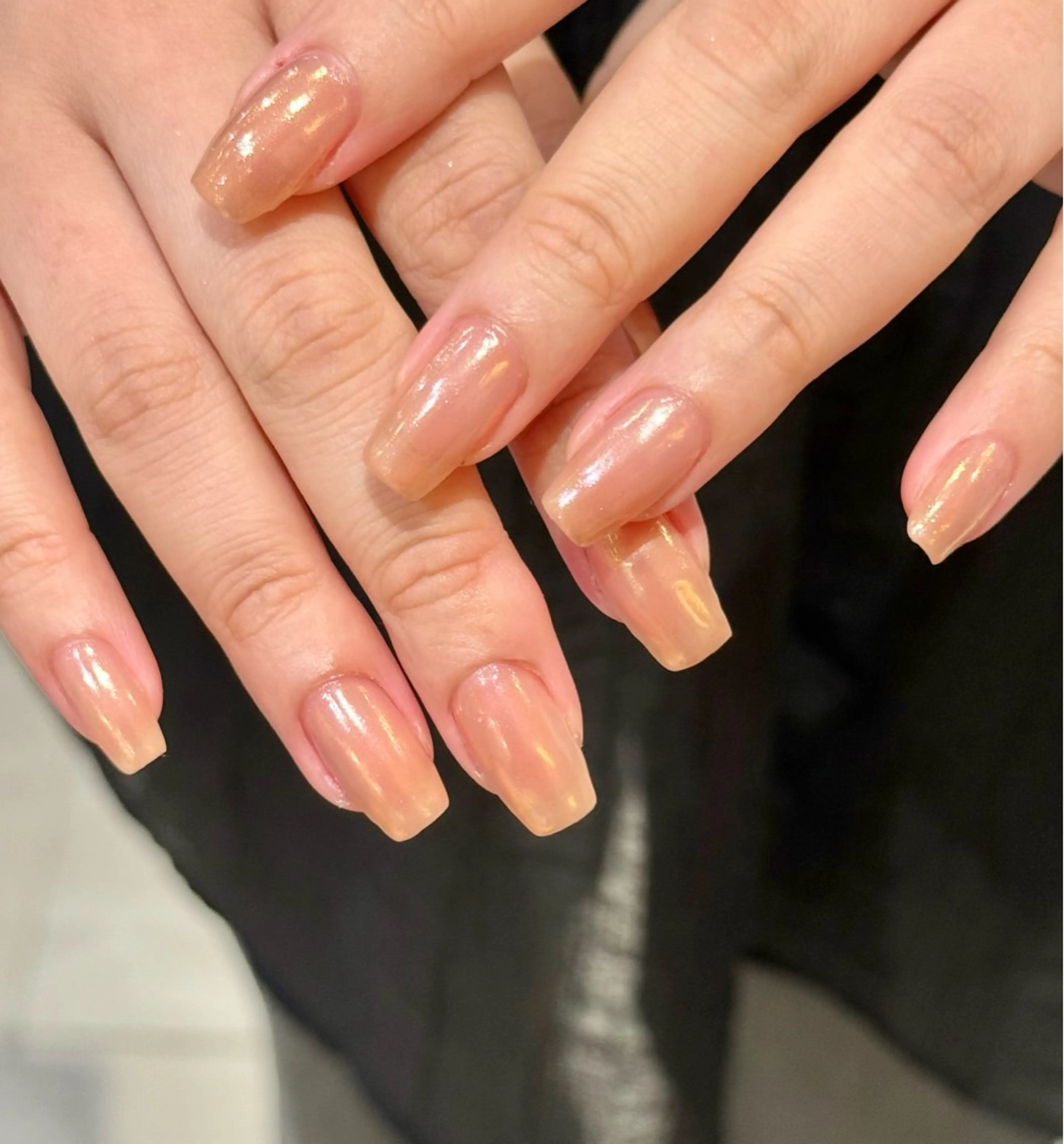 ネイル ワンカラーネイル ハンドネイル chika .のネイルデザイン