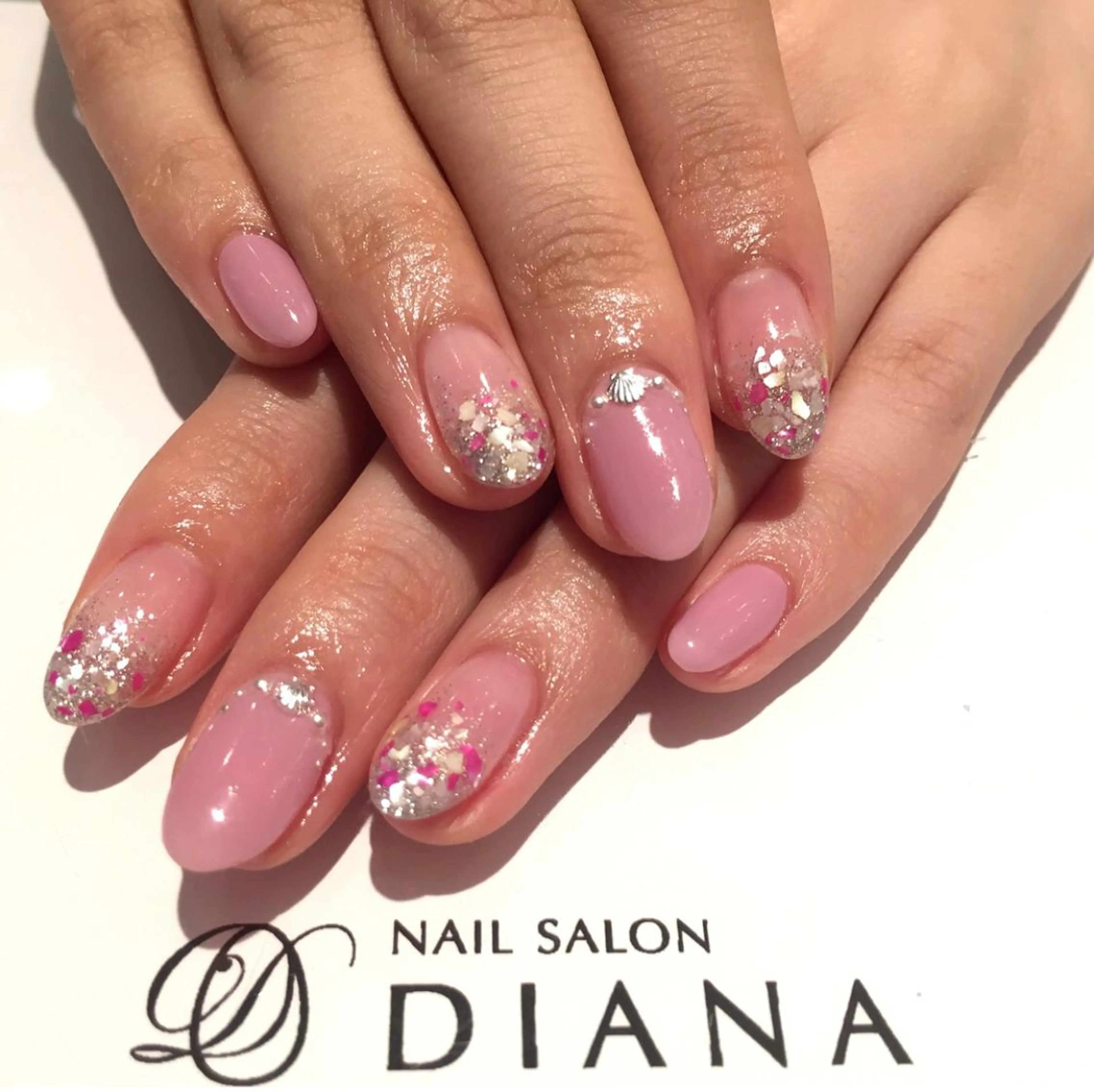 ショート カラー ネイル NAILSALON DIANAのネイルデザイン