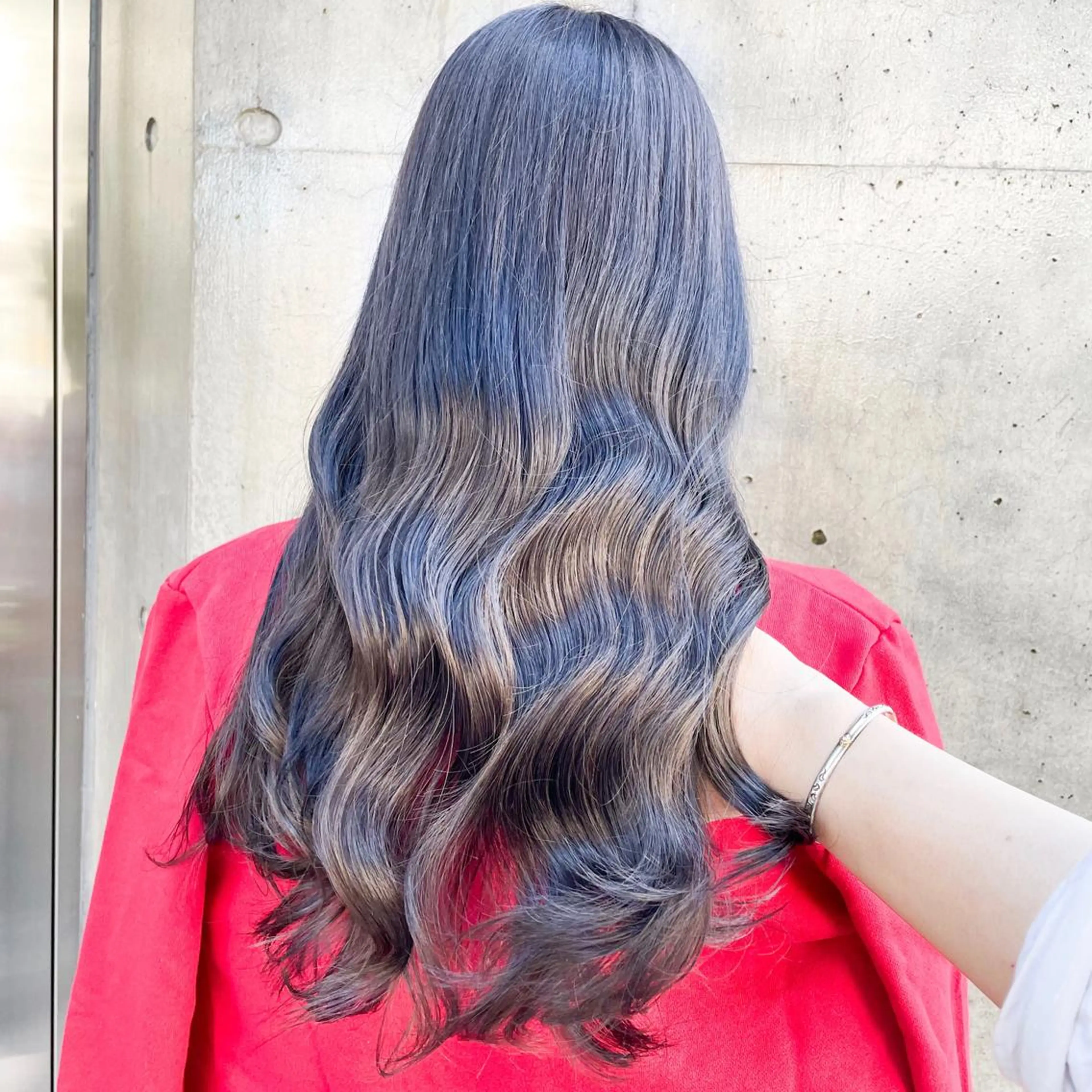 ロング カラー 縮毛矯正/髪質改善 /韓国風　山川春輝のヘアスタイル