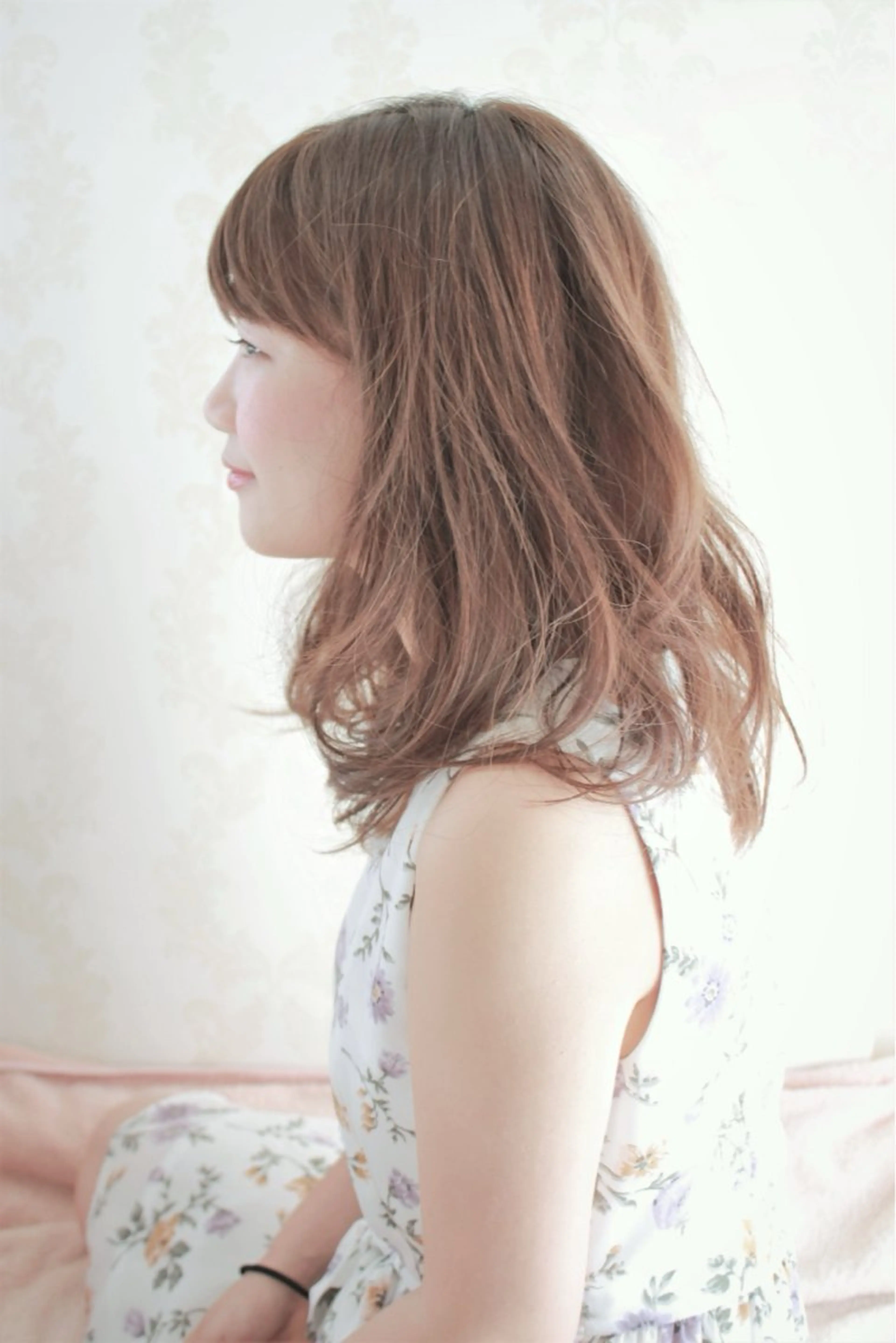 セミロング HANA Hair Produceのヘアスタイル